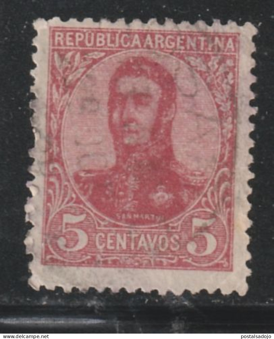 ARGENTINE 1388 // YVERT 137 // 1908-09 - Oblitérés