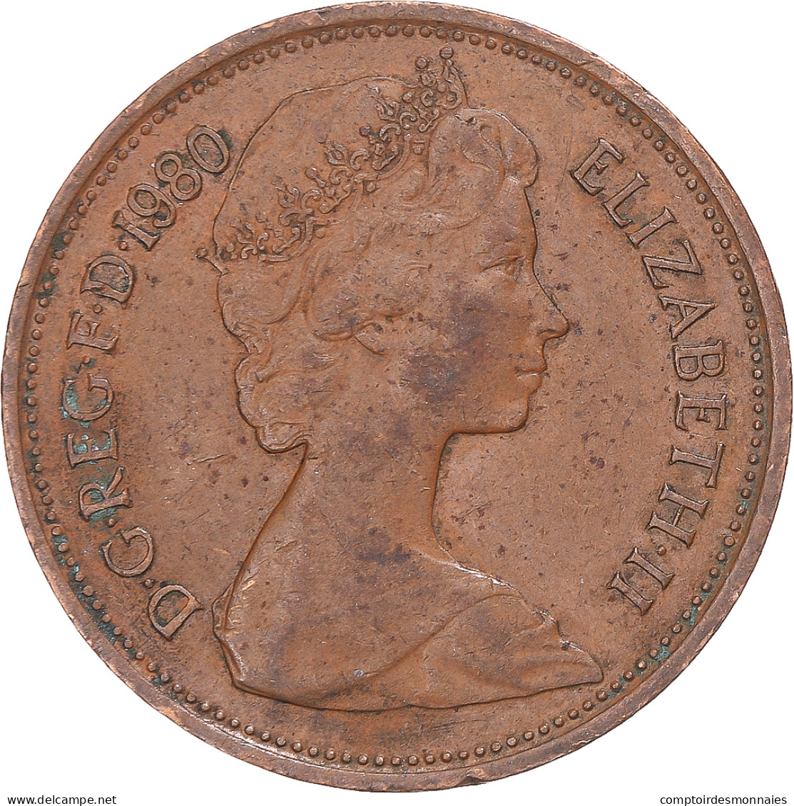 Monnaie, Grande-Bretagne, 2 New Pence, 1980 - 2 Pence & 2 New Pence