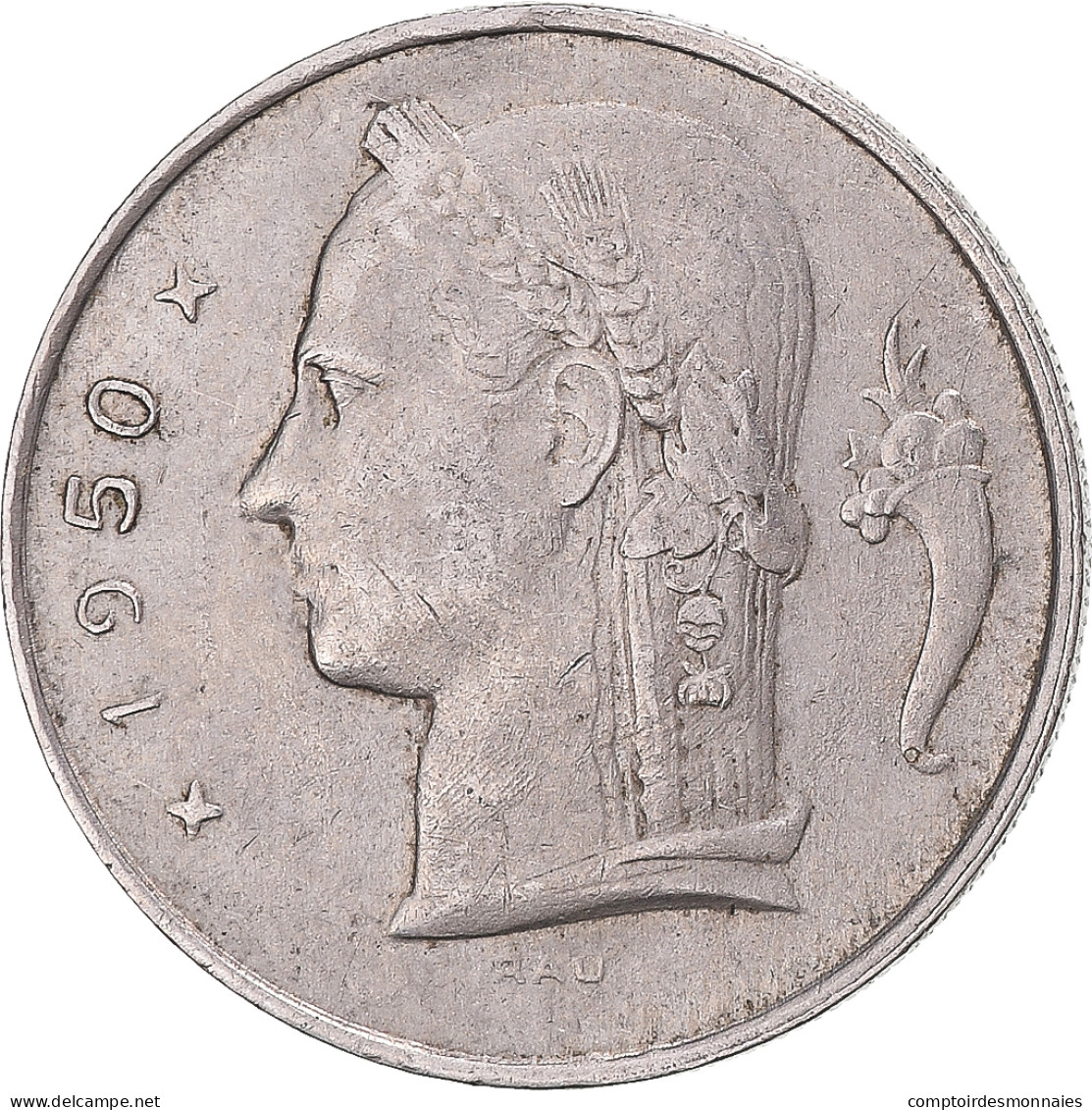 Monnaie, Belgique, Franc, 1950 - 1 Franc