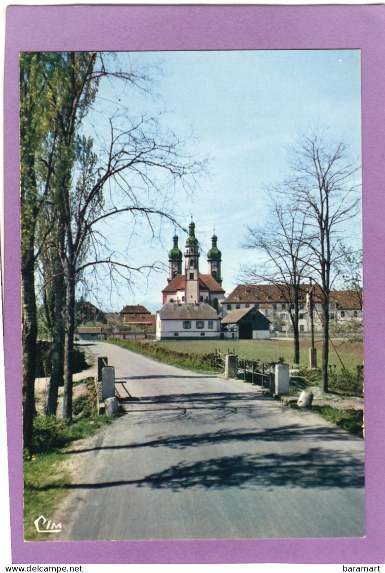 67 EBERSMUNSTER L'Église Abbatiale Et Le Couvent - Ebersmunster