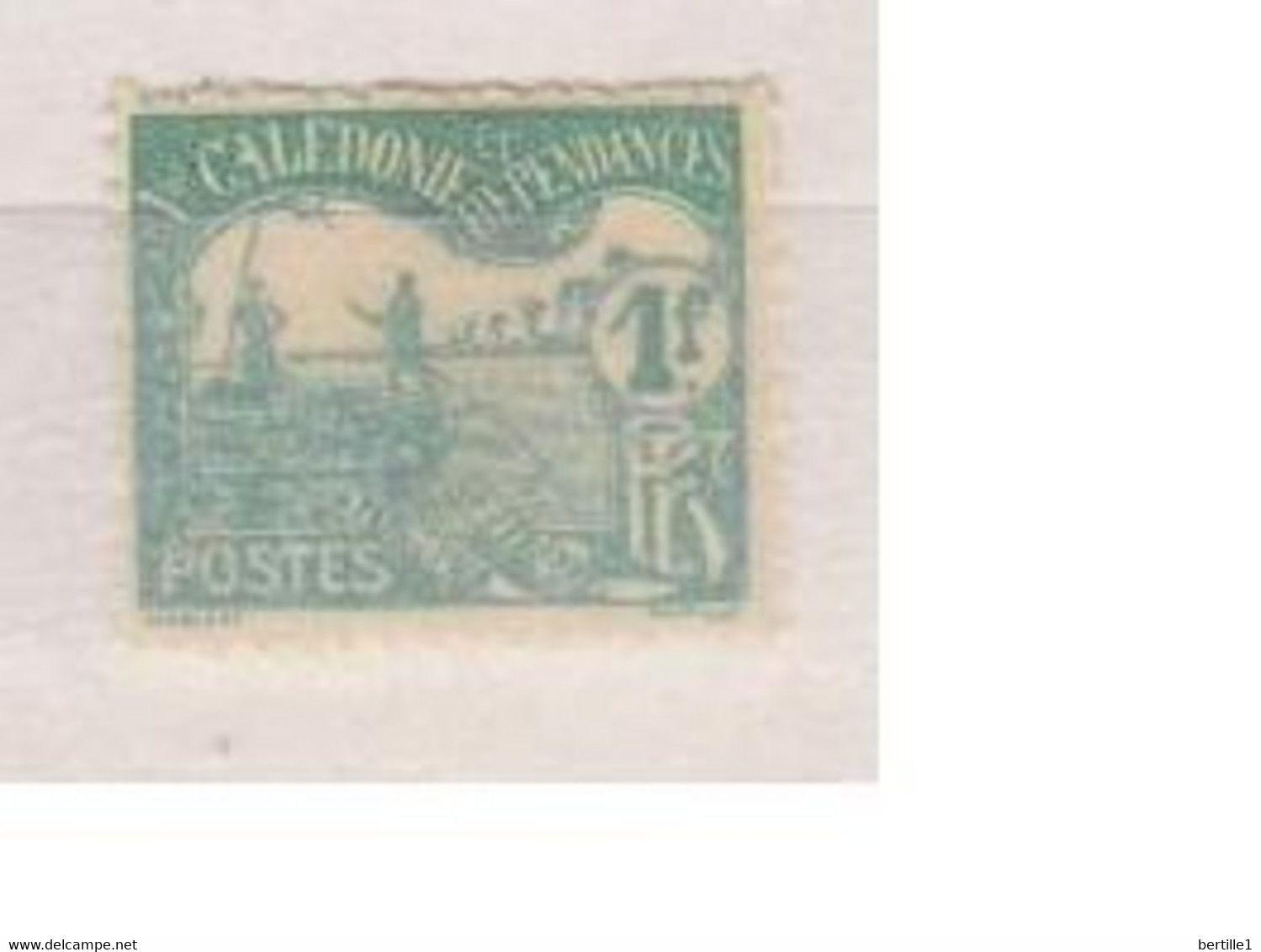 NOUVELLE CALEDONIE            N°  YVERT TAXE 23  NEUF AVEC CHARNIERES    ( CHARN  03/05 ) - Timbres-taxe