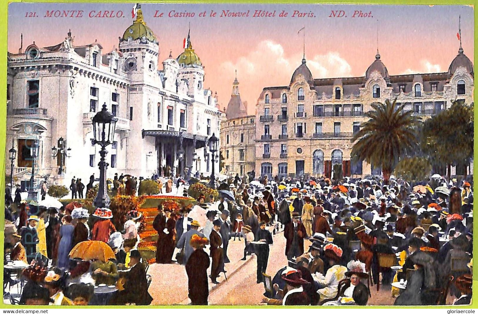 Ac9370 - MONACO - VINTAGE POSTCARD - Monte-Carlo - Monte-Carlo