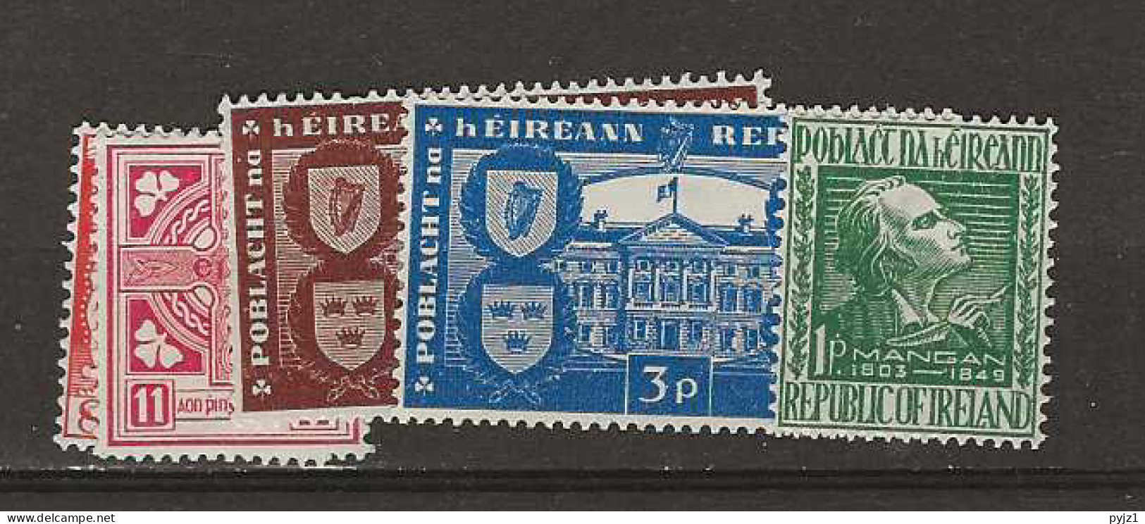 1949 MNH Ireland Year Complete According To Michel Postfris** - Años Completos