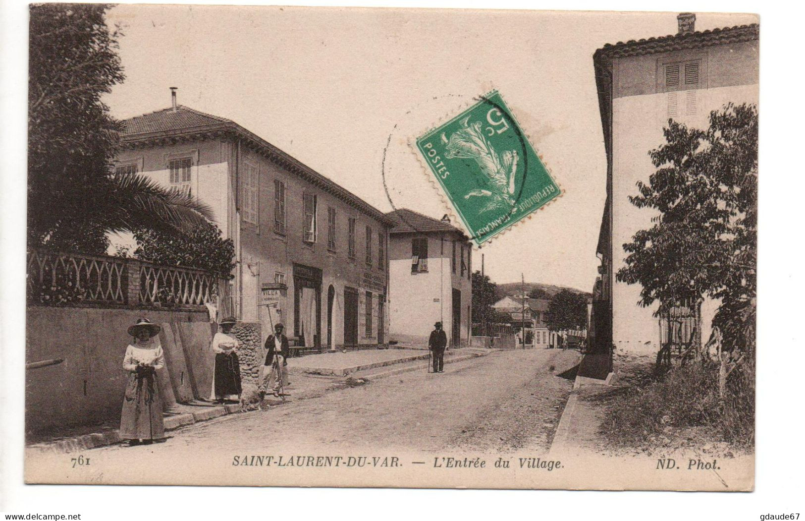 SAINT LAURENT DU VAR (06) - L'ENTREE DU VILLAGE - Saint-Laurent-du-Var