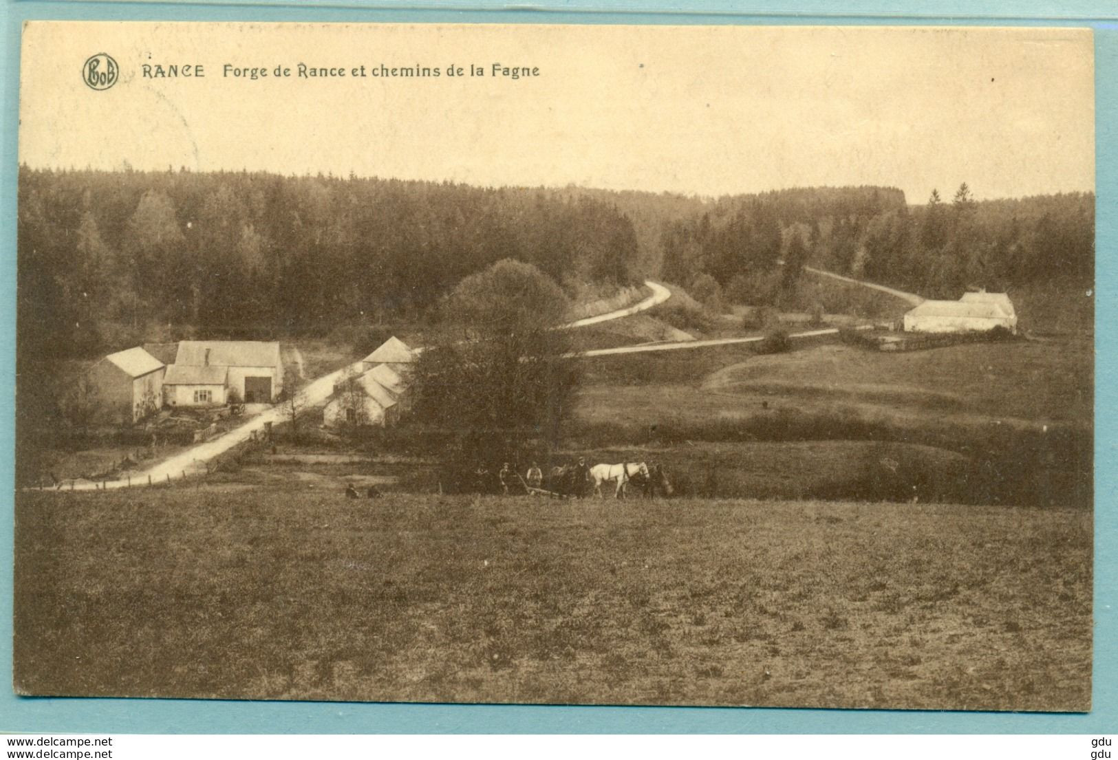 Rance ' Forge Et Chemin De Fagne  ' Voyagé 1923 - Sivry-Rance