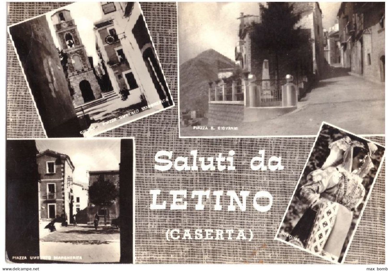 1970 LETINO   SALUTI DA        CASERTA - Caserta