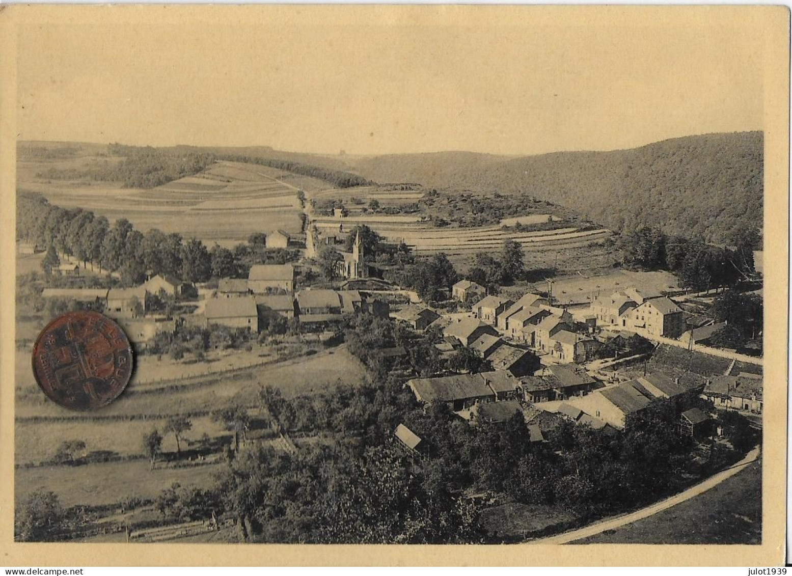 Julot1939 .  MEMBRE ..-- Le Village . Ligne TRAM GEDINNE - ALLE ; - Gedinne