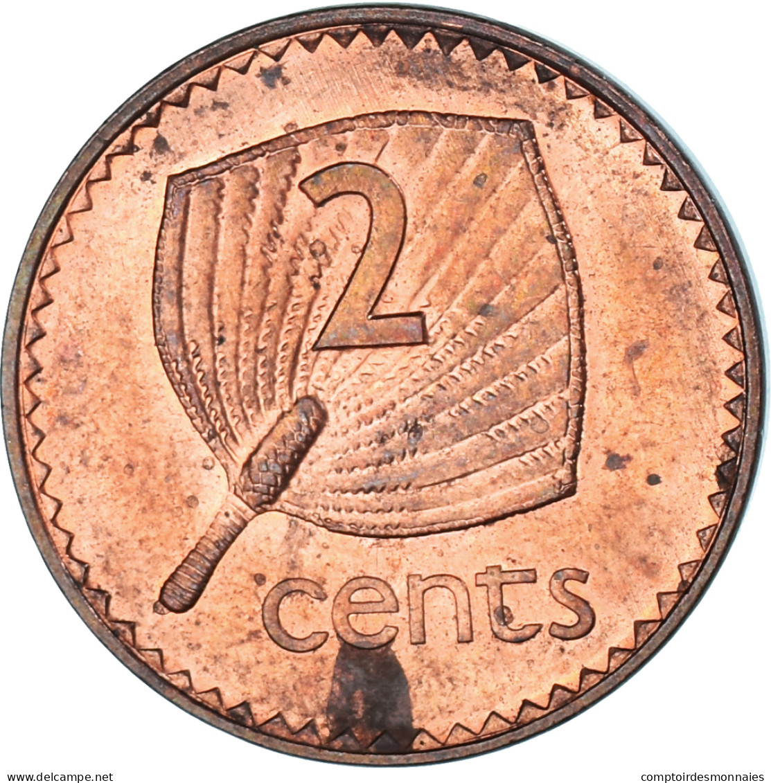 Monnaie, Fidji, 2 Cents, 1995 - Fidji