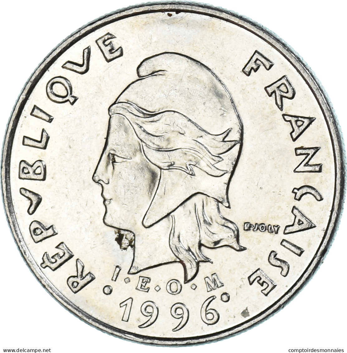 Monnaie, Nouvelle-Calédonie, 10 Francs, 1996 - Nouvelle-Calédonie