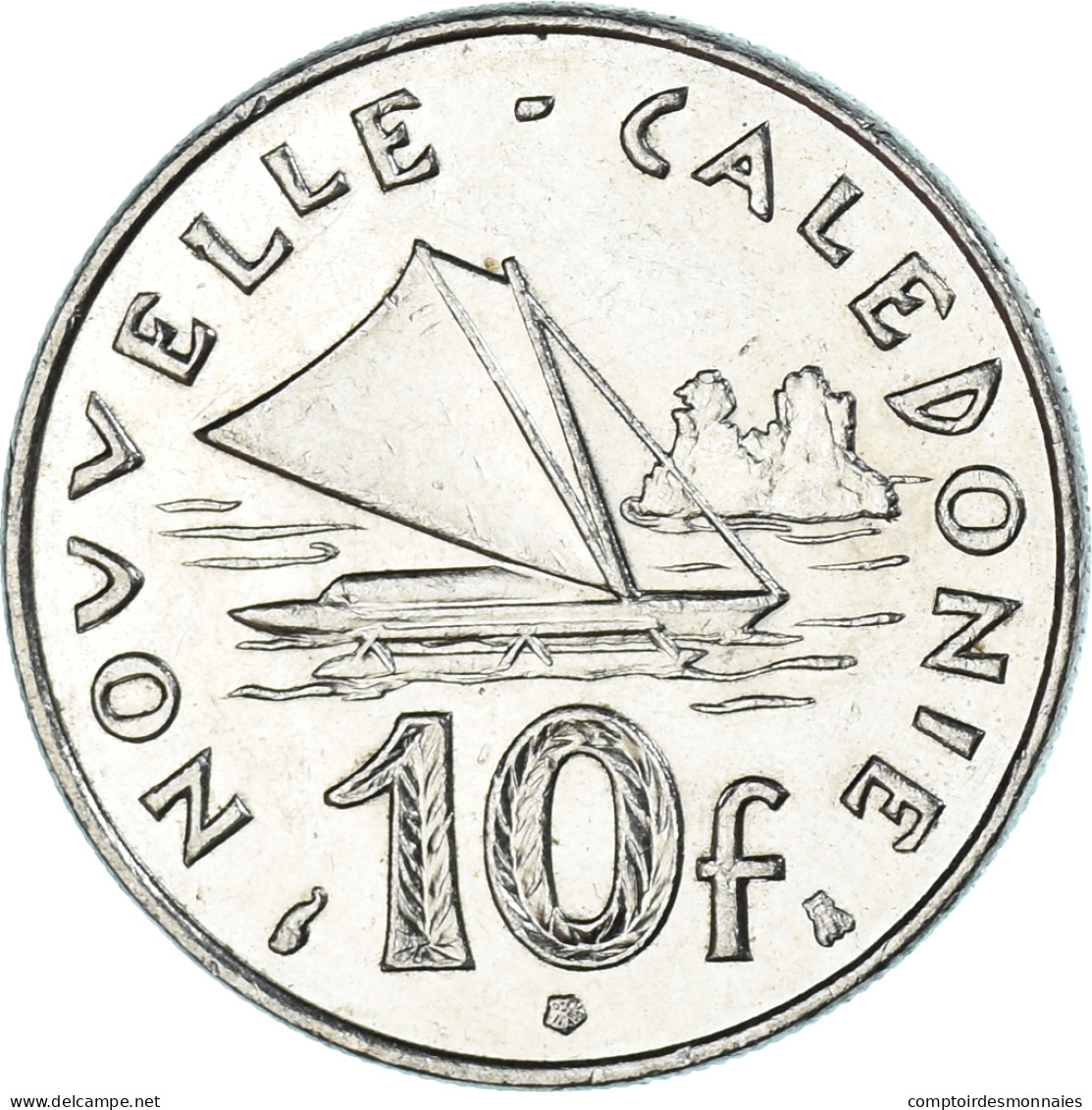 Monnaie, Nouvelle-Calédonie, 10 Francs, 1996 - Nouvelle-Calédonie