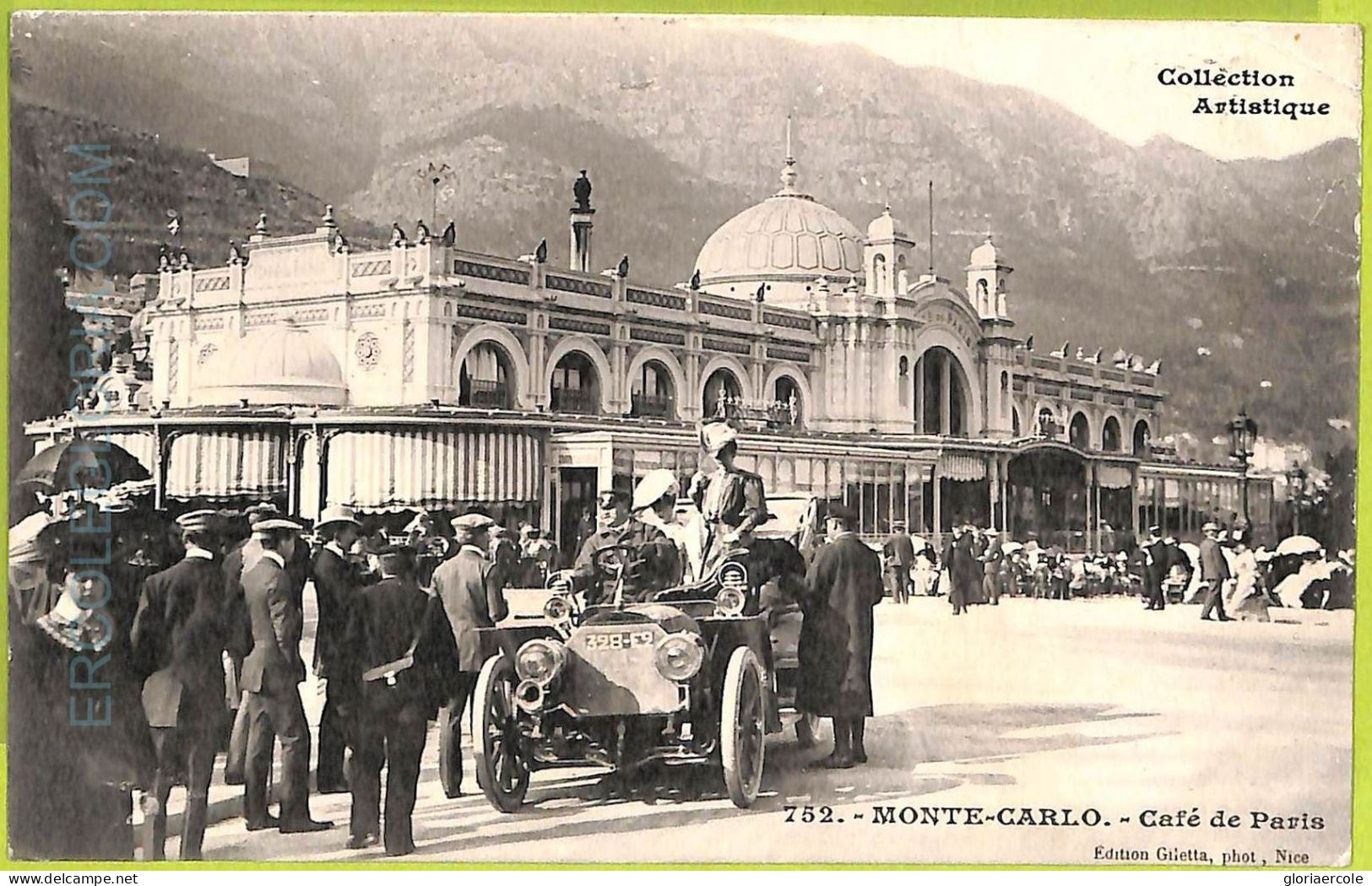 Ac9430 - MONACO - VINTAGE POSTCARD - Monte-Carlo - 1906 - Monte-Carlo