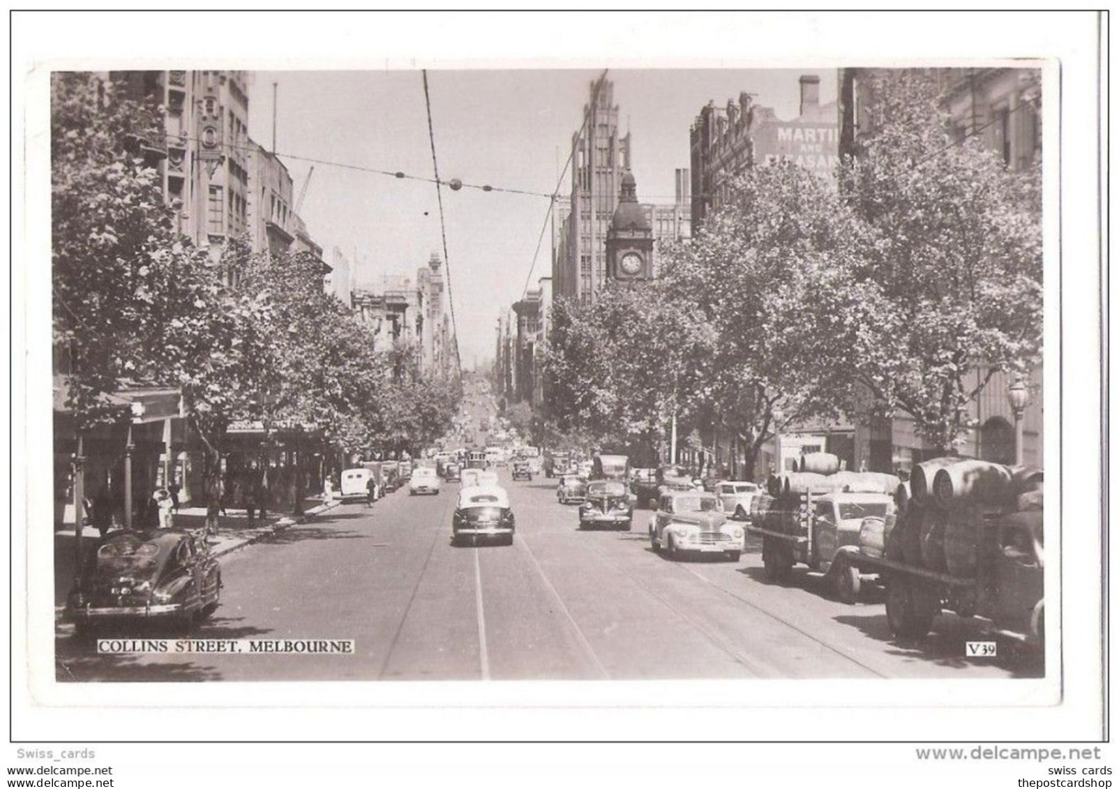 COLLINS STREET TRAM Melbourne AUSTRALIA UNUSED - Melbourne