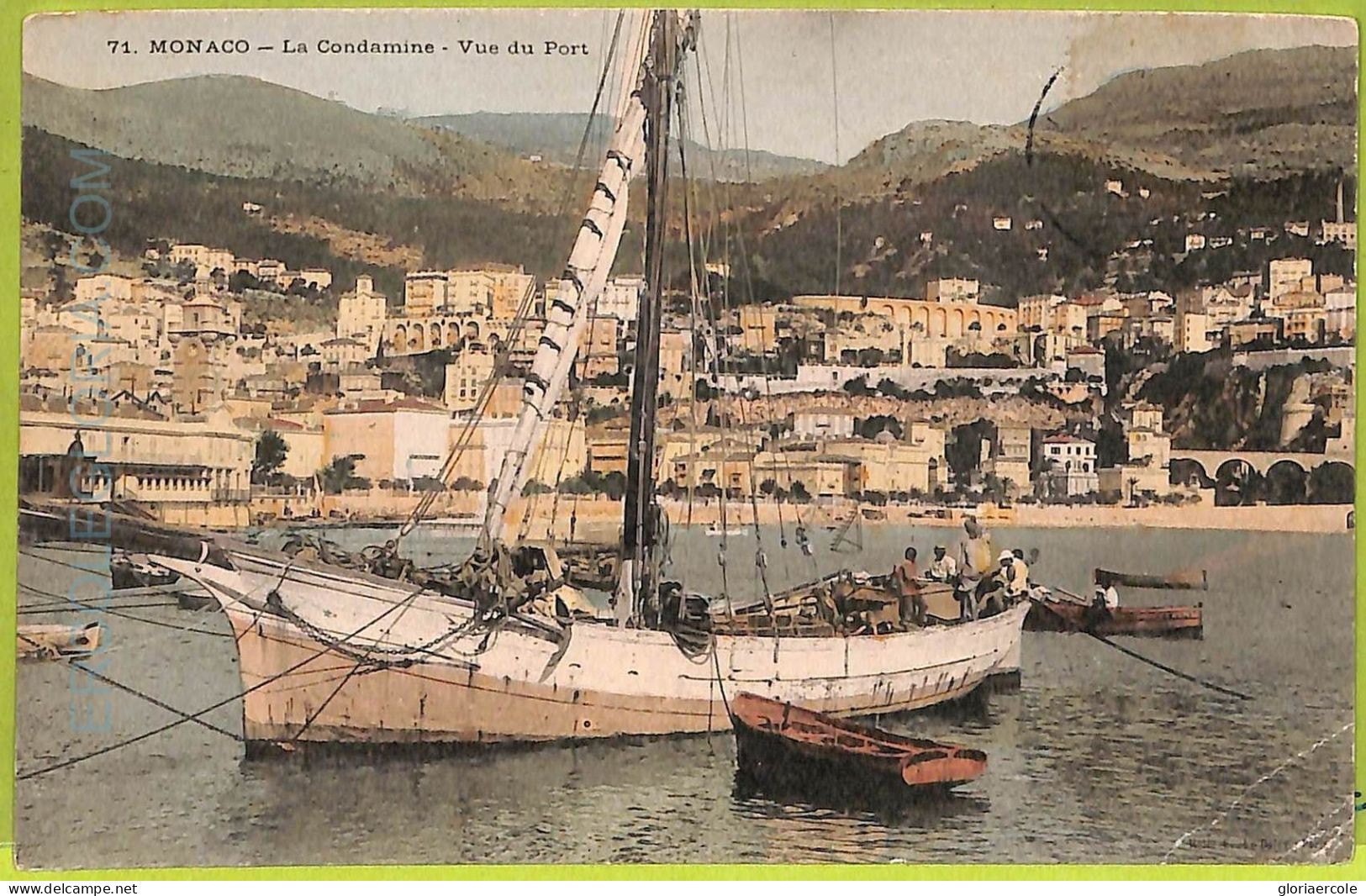 Ac9443  - MONACO - VINTAGE POSTCARD - La Condamine - 1900's - La Condamine