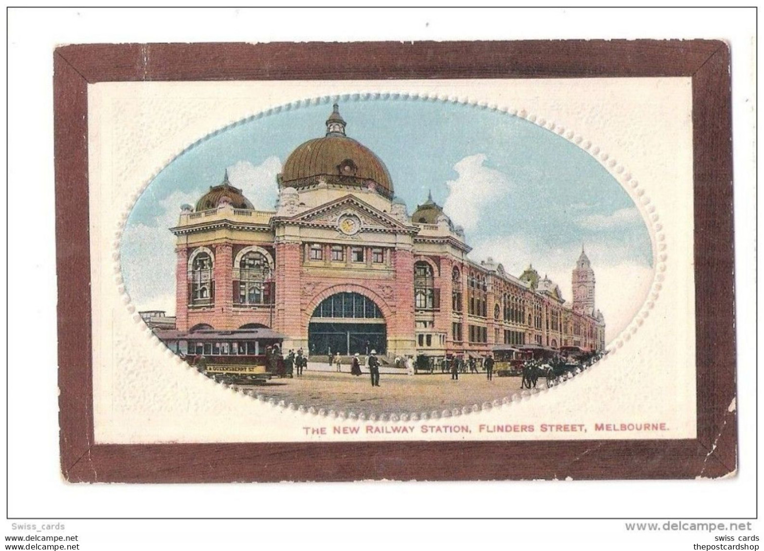 NEW RAILWAY STATION FLINDERS STREET TRAIN STATION Melbourne AUSTRALIA UNUSED - Melbourne