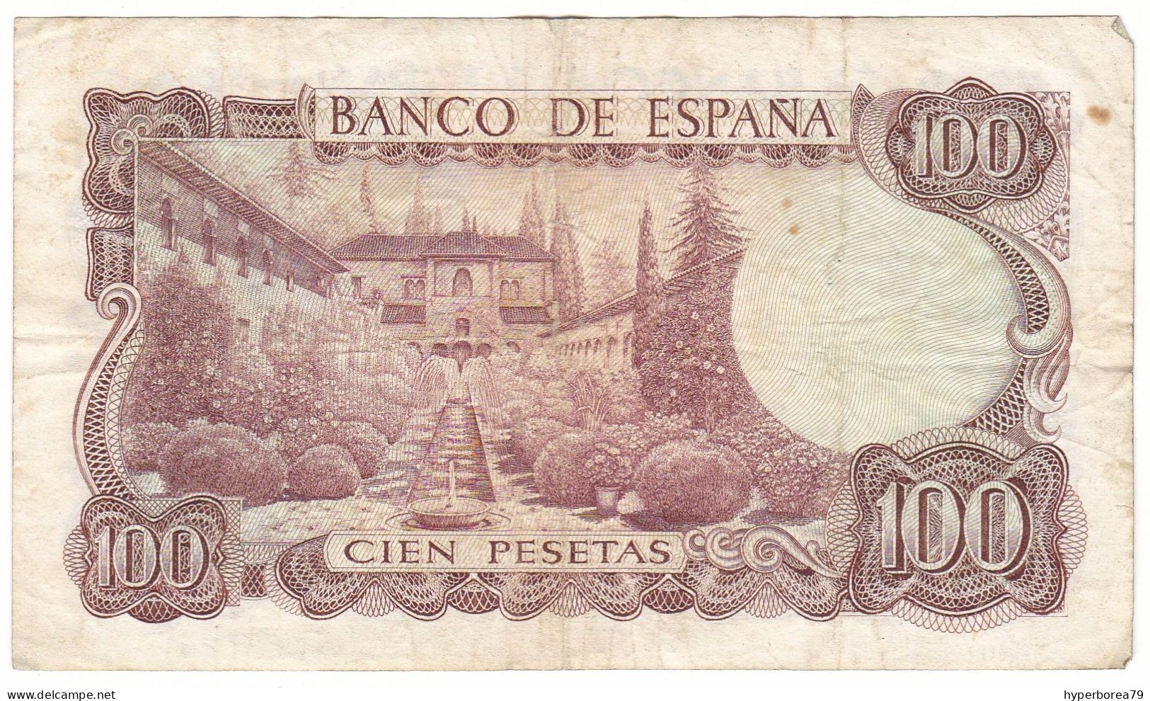 Spain P 152 - 100 Pesetas 17.11.1970 - Fine+ - 100 Pesetas