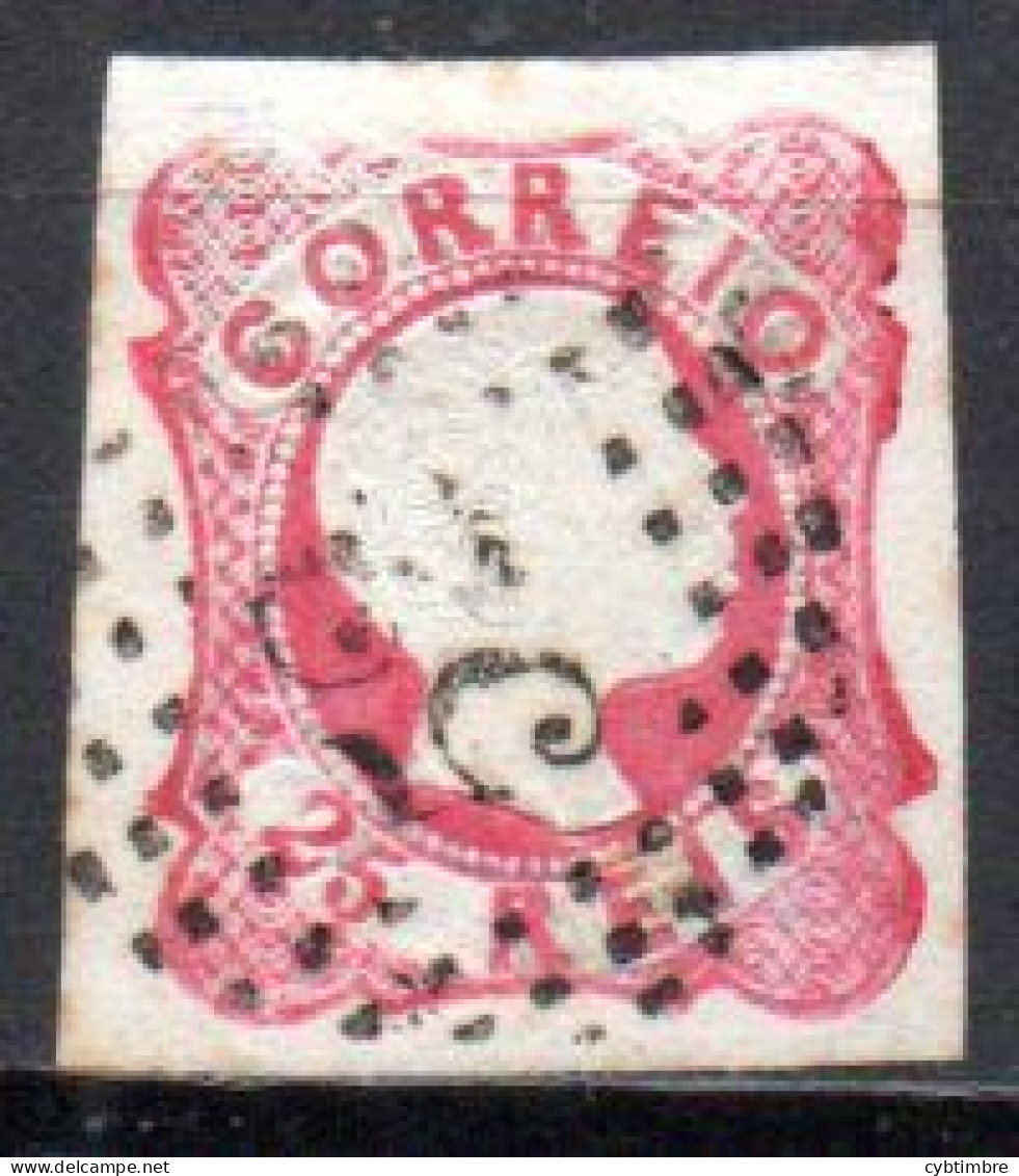 Portugal: Yvert N° 12; Oblitération "52" - Used Stamps