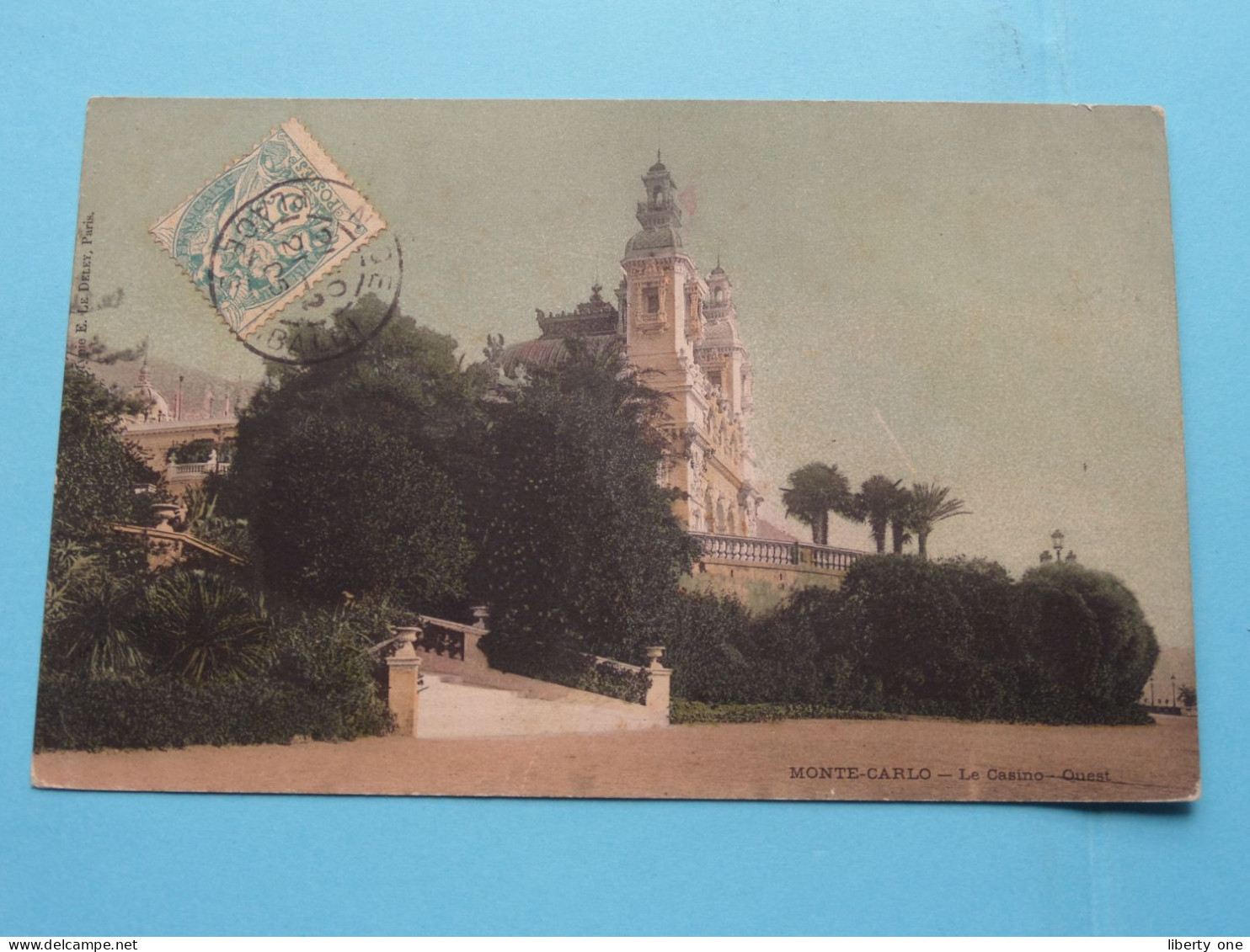 Le CASINO Ouest > MONTE-CARLO ( Edit.: E. Le Deley ) Anno 1906 ( Zie/voir Scans ) - Monte-Carlo