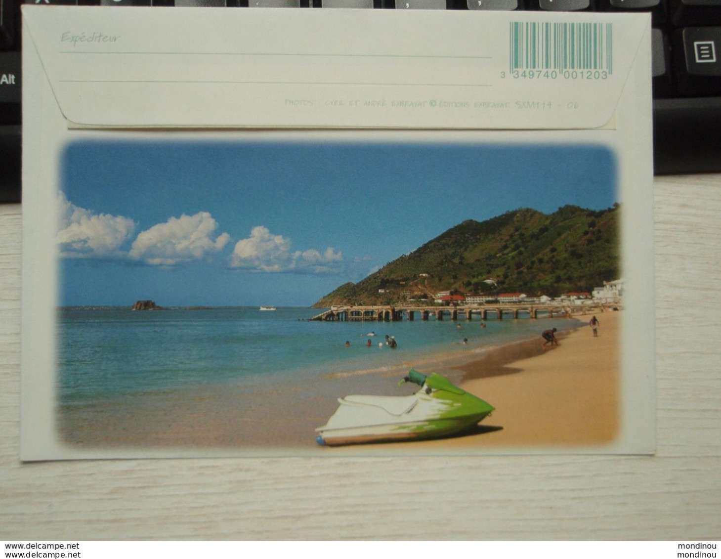 Non Carte Postale - Enveloppe Neuve De SAINT-MARTIN. - Saint Martin