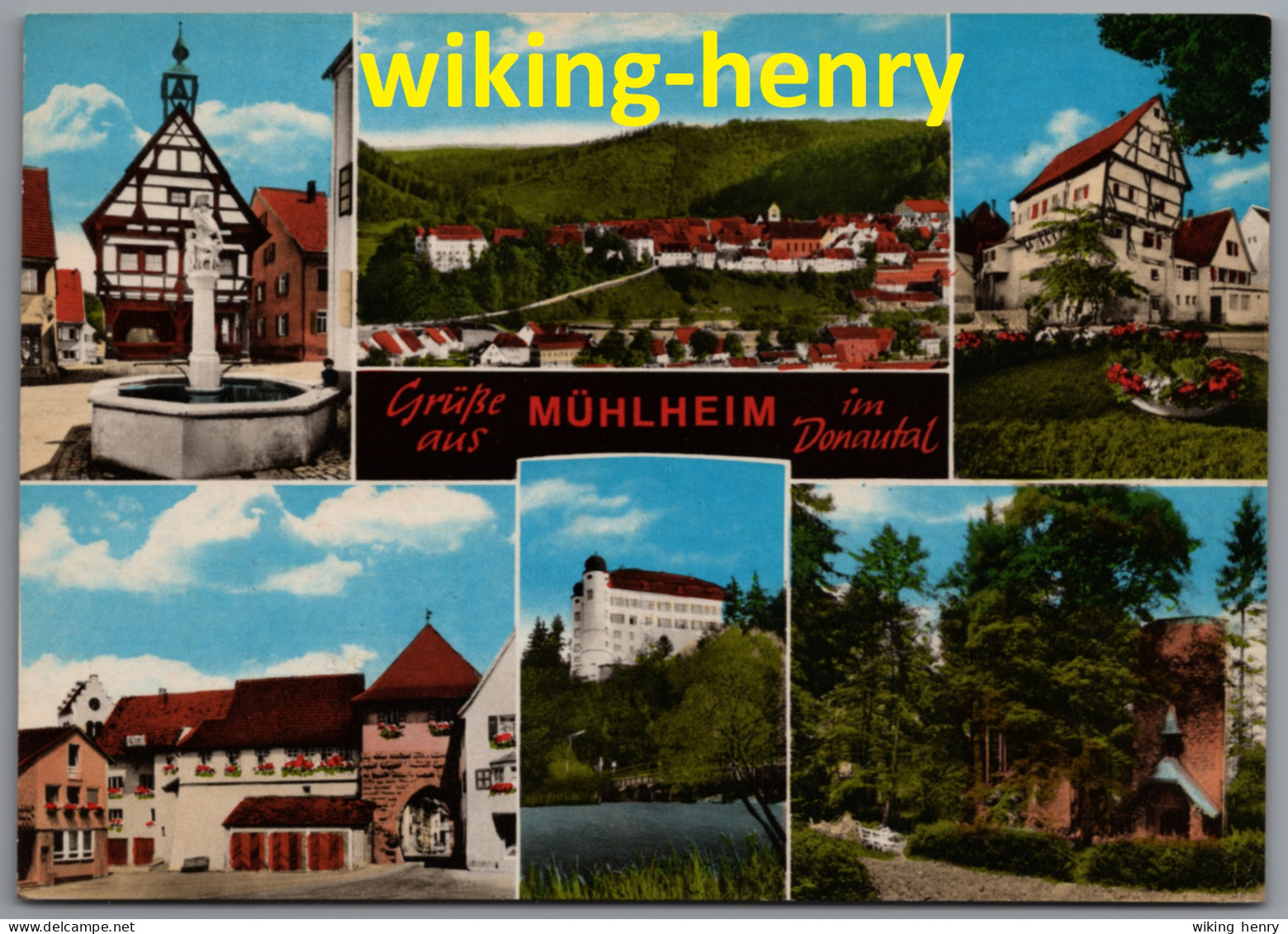 Mühlheim A Donau - Mehrbildkarte 1   Im Donautal - Mühlheim