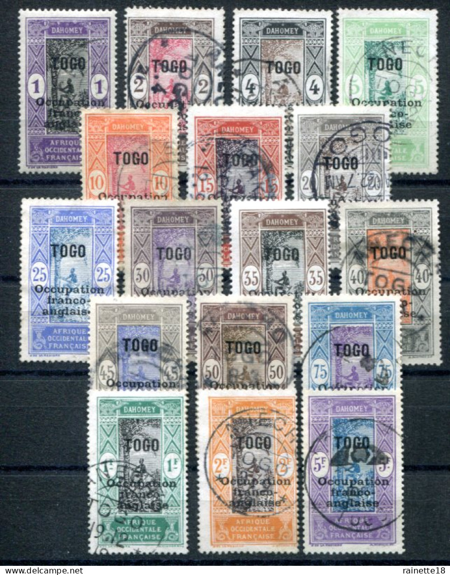 Togo        Occupation Franco-anglaise 84/100  Oblitérés - Used Stamps