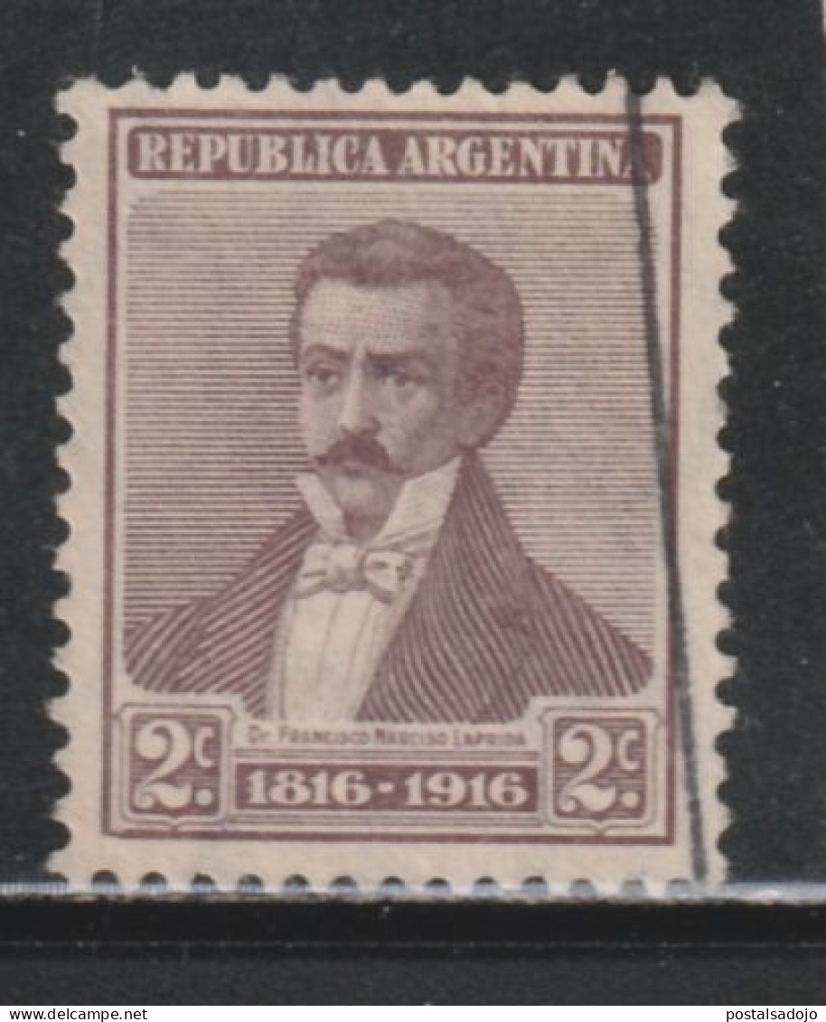 ARGENTINE 1394 // YVERT 198A // 1916 - Oblitérés