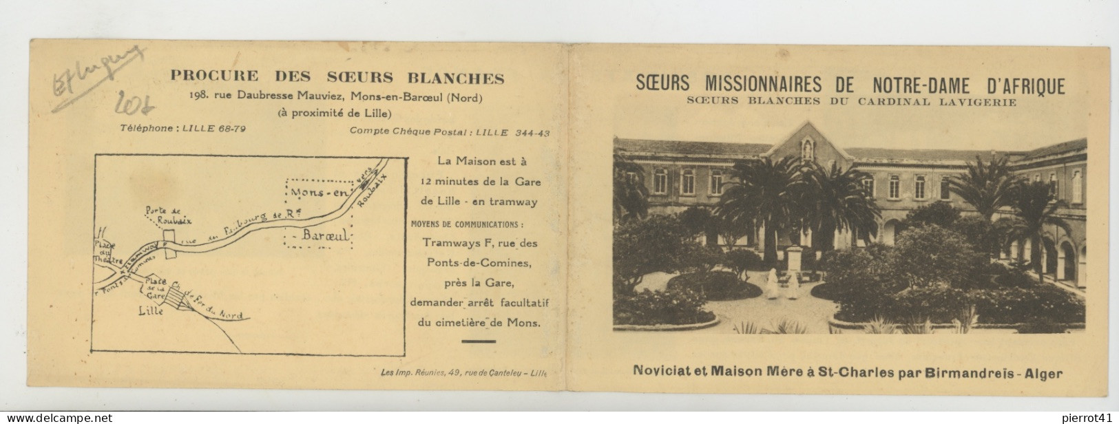 ETHNIQUES ET CULTURES - OUROUNDI - RUANDA - Petit Fascicule + 6 Cpa SOEURS MISSIONNAIRES DE NOTRE DAME D'AFRIQUE - ALGER - Afrika