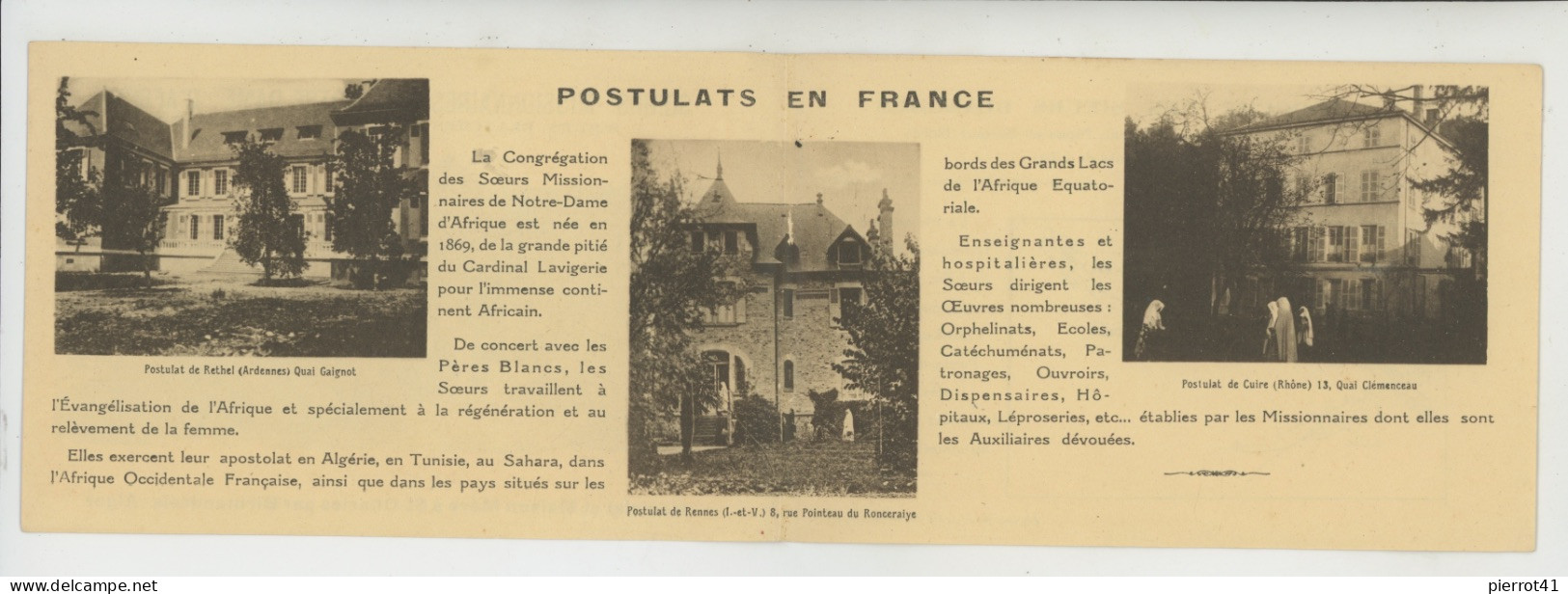 ETHNIQUES ET CULTURES - OUROUNDI - RUANDA - Petit Fascicule + 6 Cpa SOEURS MISSIONNAIRES DE NOTRE DAME D'AFRIQUE - ALGER - Afrika