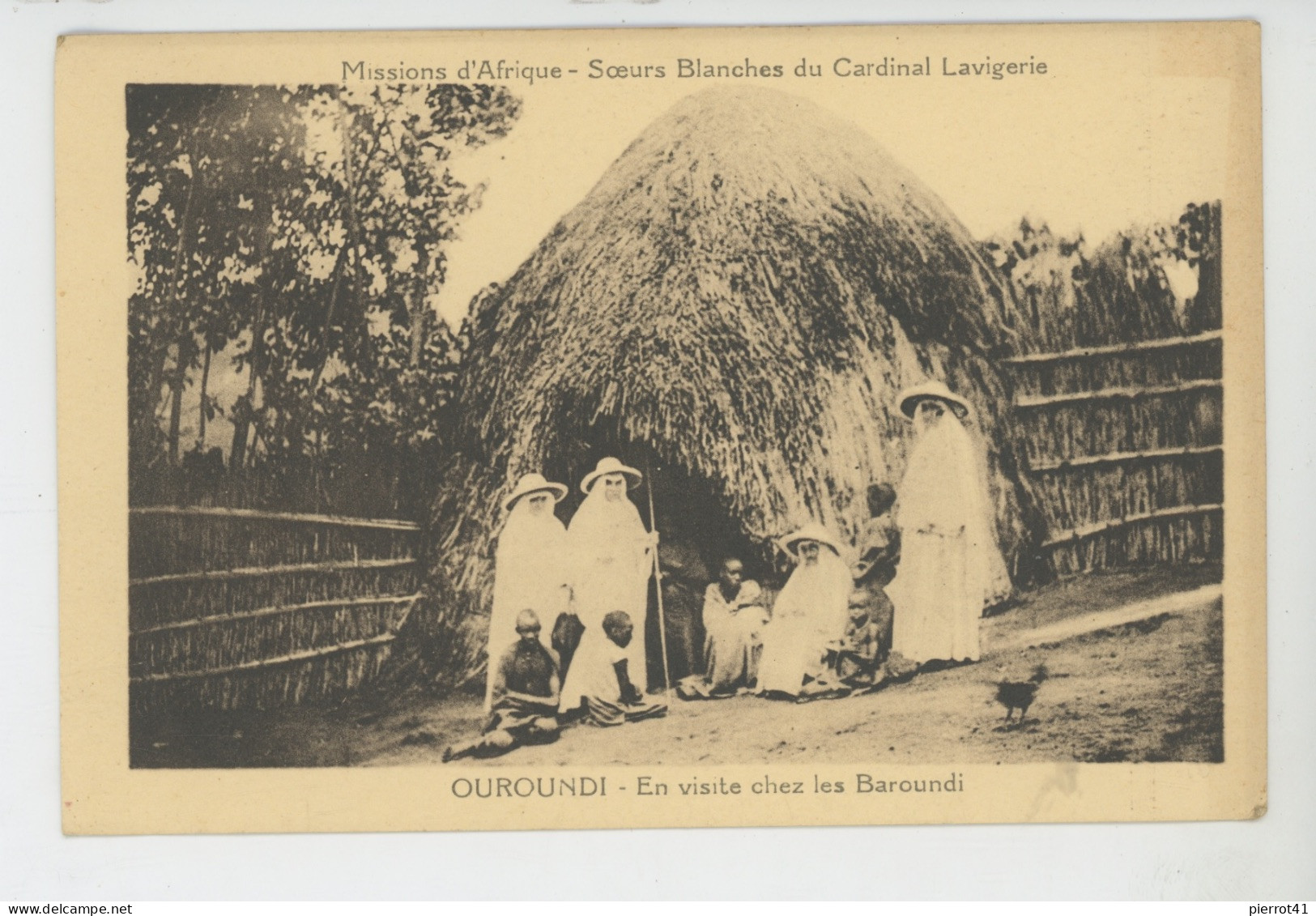 ETHNIQUES ET CULTURES - OUROUNDI - RUANDA - Petit Fascicule + 6 cpa SOEURS MISSIONNAIRES DE NOTRE DAME D'AFRIQUE - ALGER