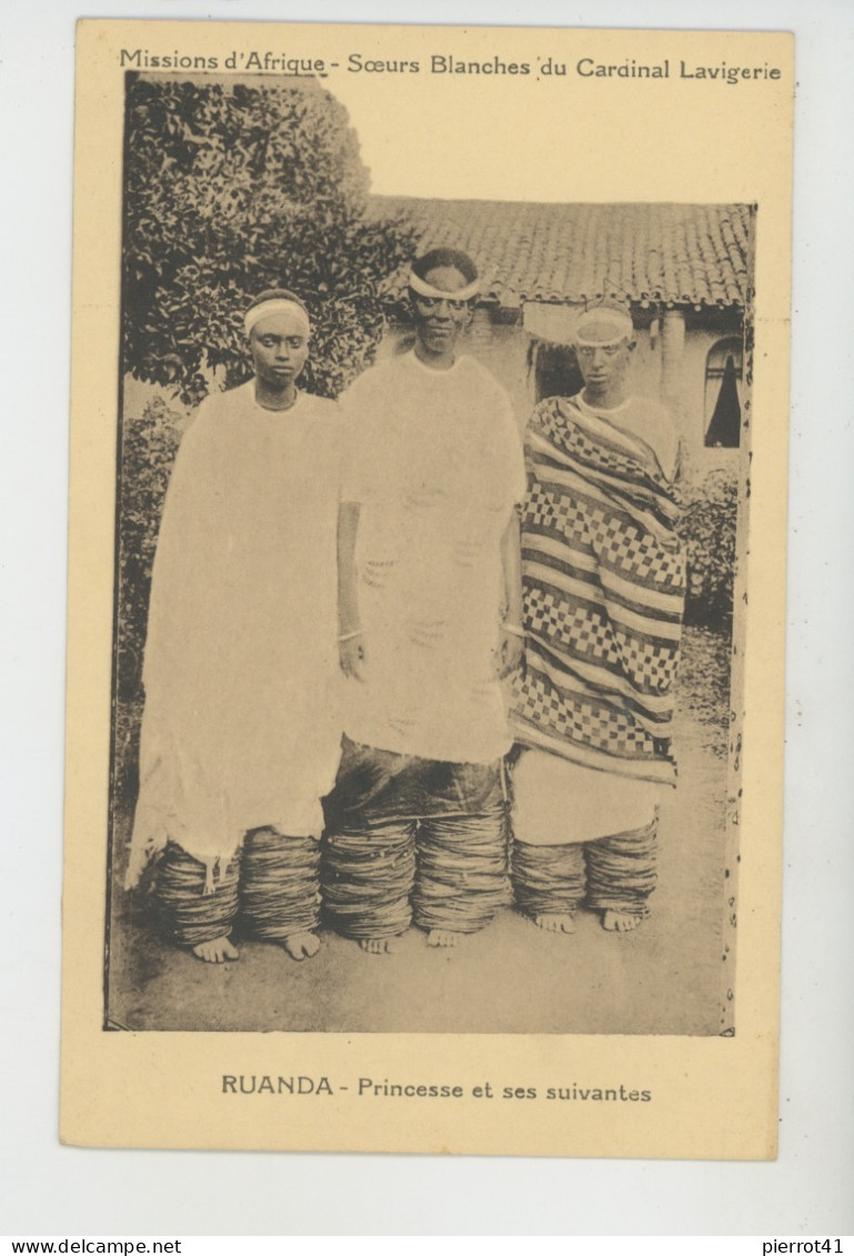 ETHNIQUES ET CULTURES - OUROUNDI - RUANDA - Petit Fascicule + 6 cpa SOEURS MISSIONNAIRES DE NOTRE DAME D'AFRIQUE - ALGER