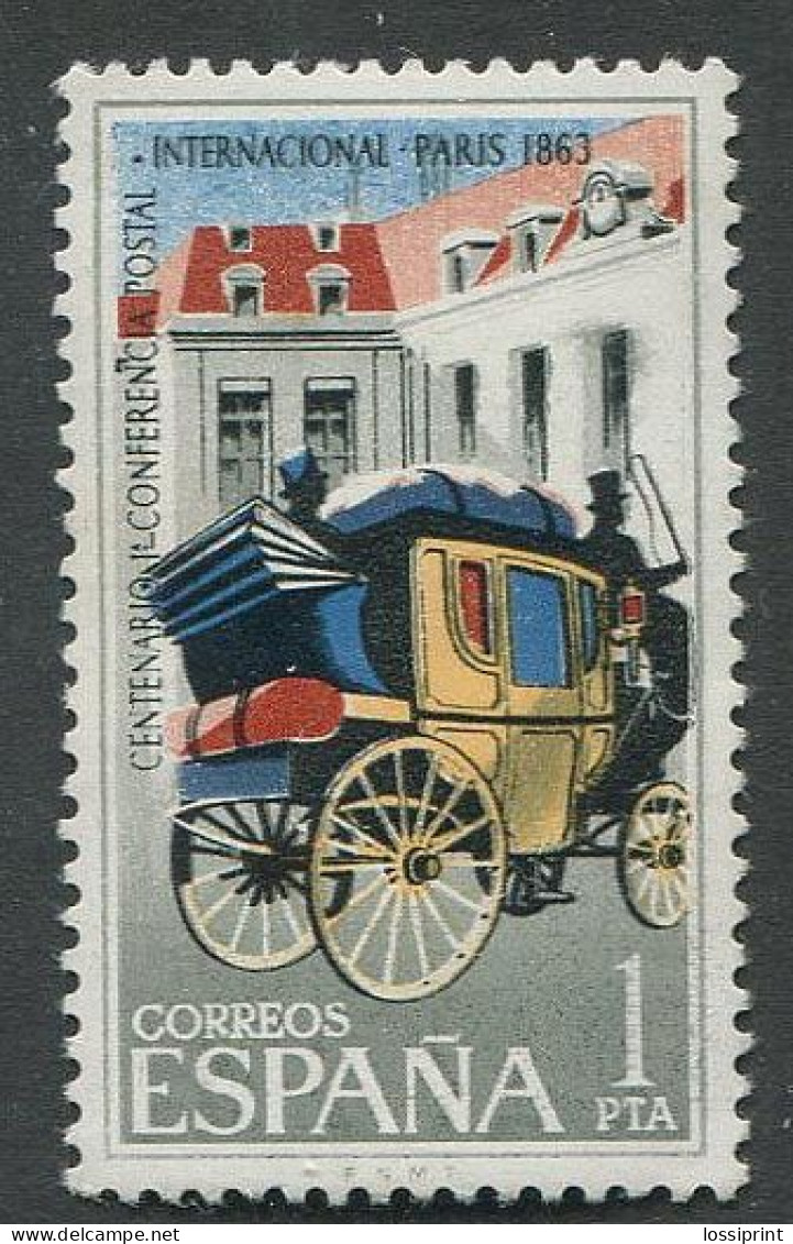 Spain:Unused Stamp Horse Coach, MNH - Diligences