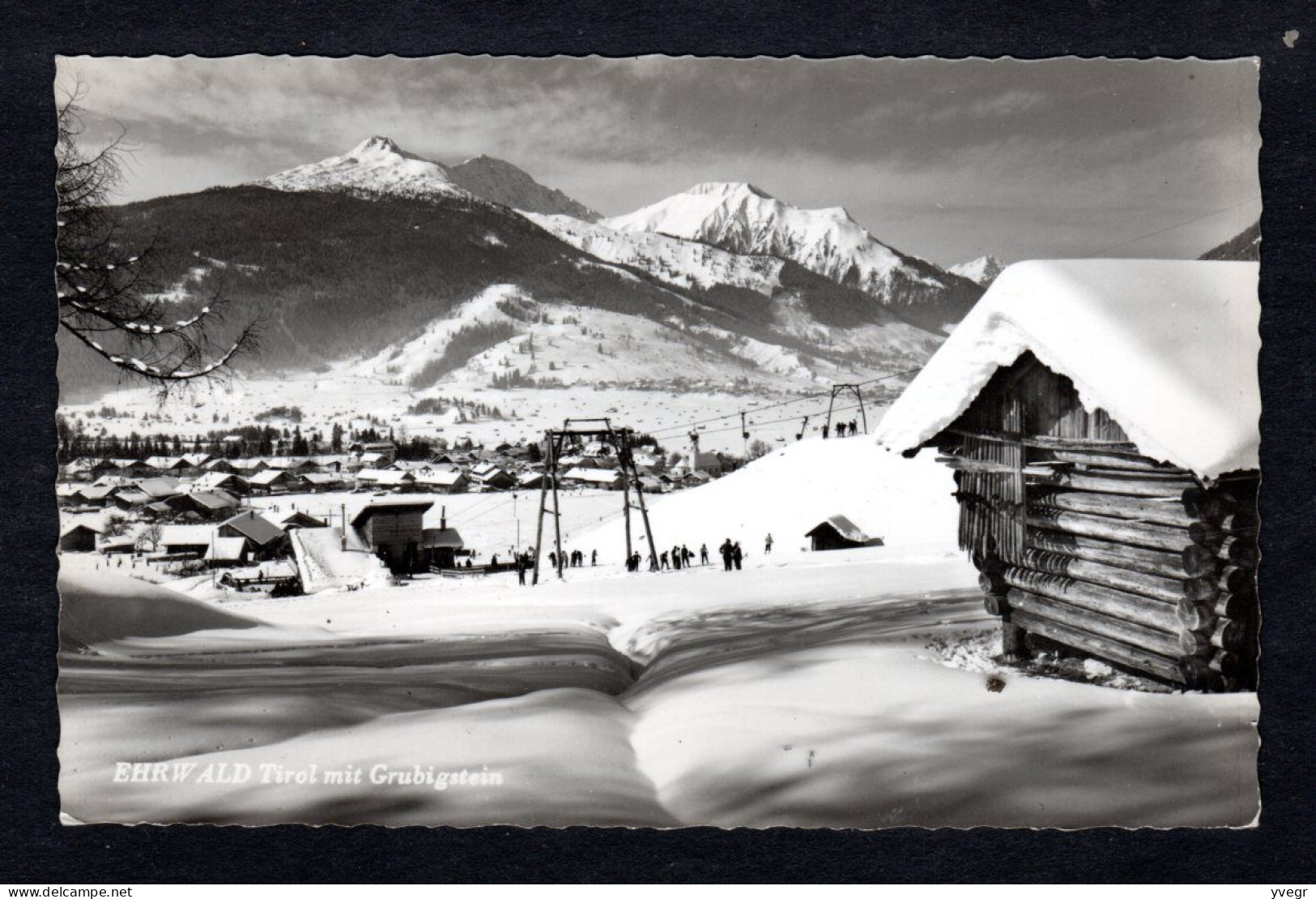 Autriche - EHRWALD Tirol Mit Grubigstein Sous La Neige - Ehrwald