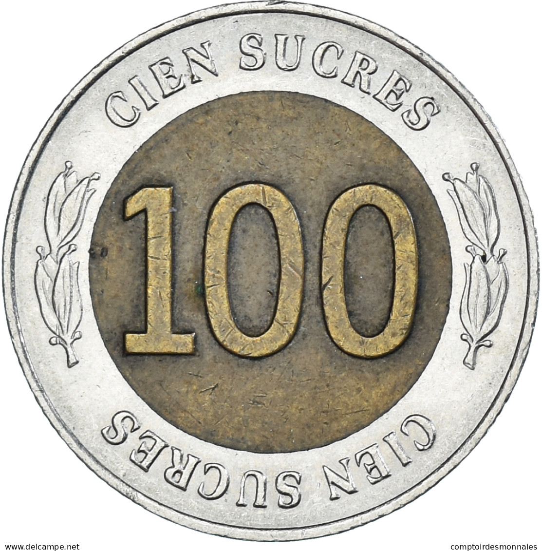 Monnaie, Équateur, 100 Sucres, 1997 - Equateur