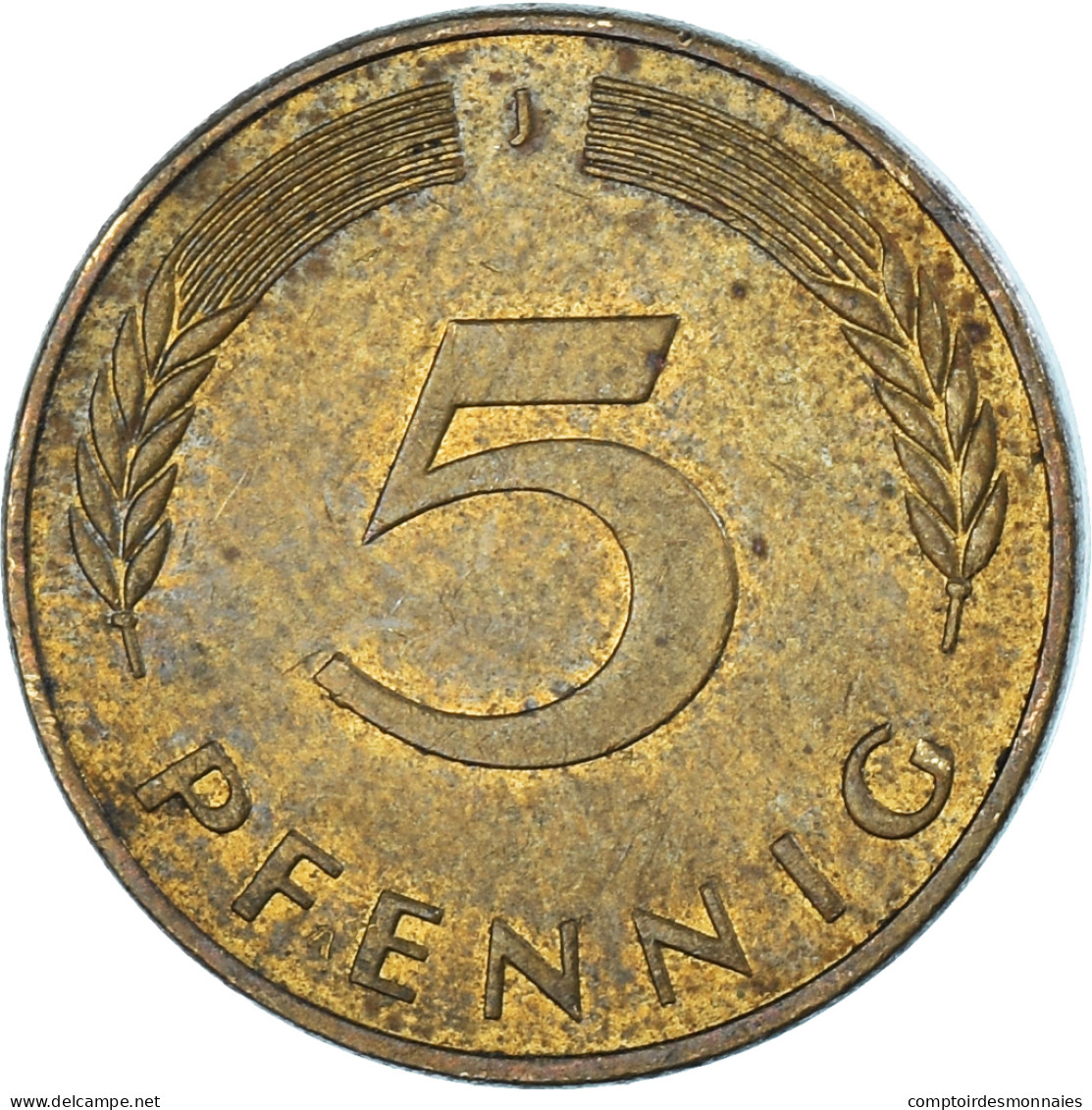 Monnaie, Allemagne, 5 Pfennig, 1986 - 5 Pfennig