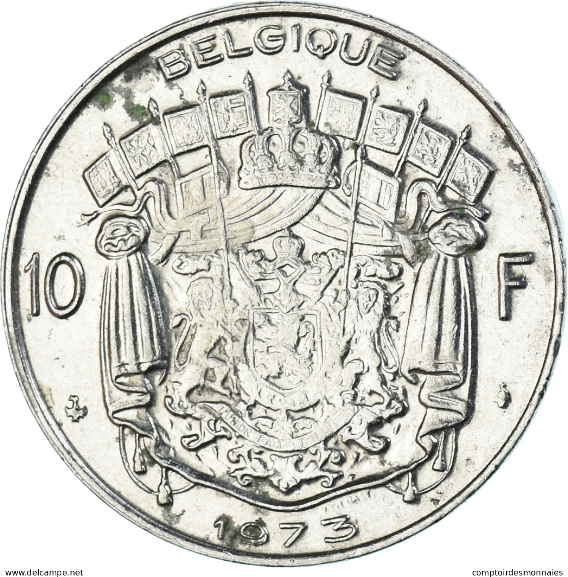 Monnaie, Belgique, 10 Francs, 10 Frank, 1973 - 10 Frank