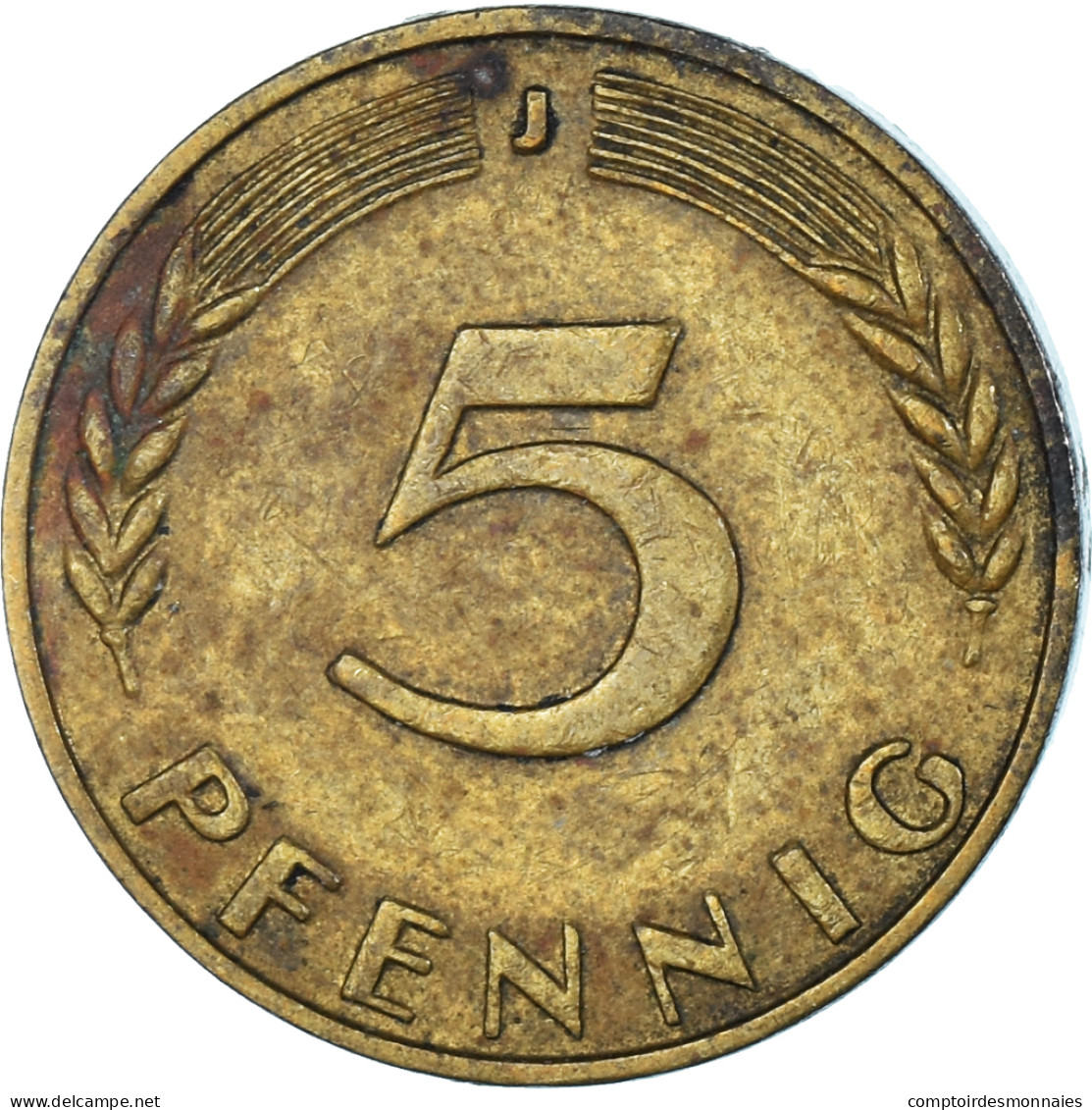 Monnaie, Allemagne, 5 Pfennig, 1966 - 5 Pfennig