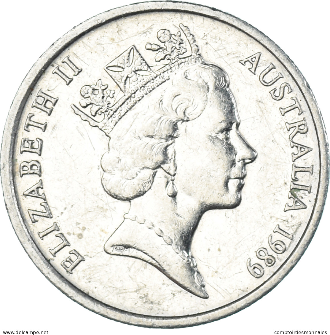 Monnaie, Australie, 5 Cents, 1989 - 5 Cents