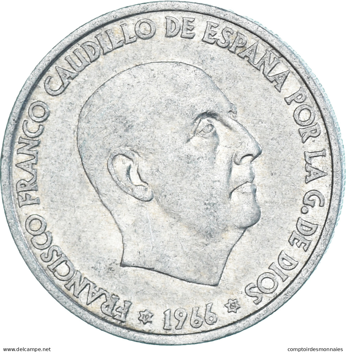 Monnaie, Espagne, 50 Centimos, 1966 - 50 Centesimi