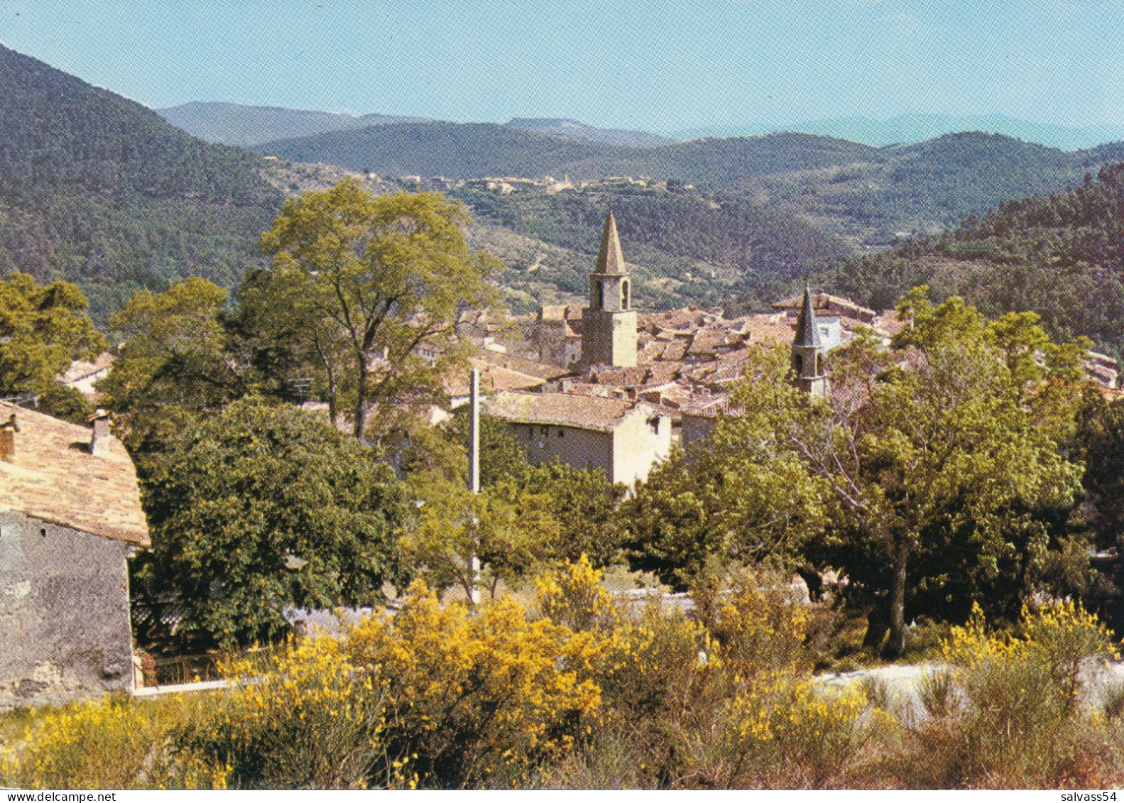 83) BARGEMON - Vue Générale Au Printemps - Bargemon