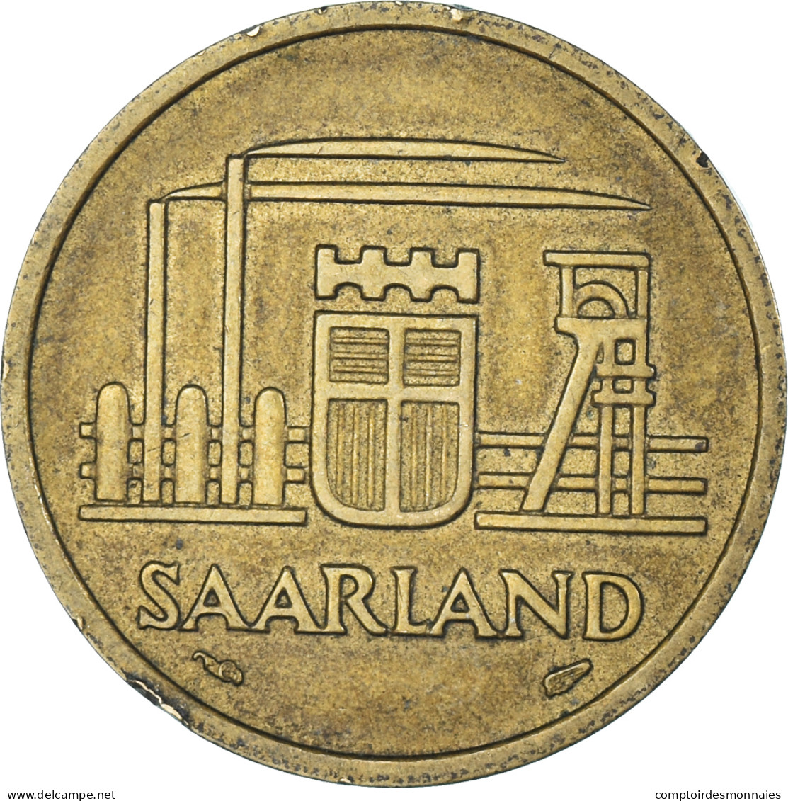 Monnaie, Saare, 20 Franken, 1954 - 20 Franken