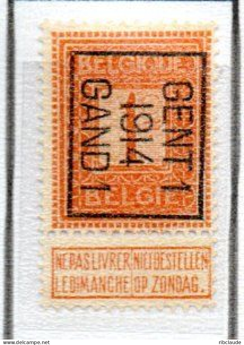 Préo Typo GAND 14 - Typografisch 1912-14 (Cijfer-leeuw)
