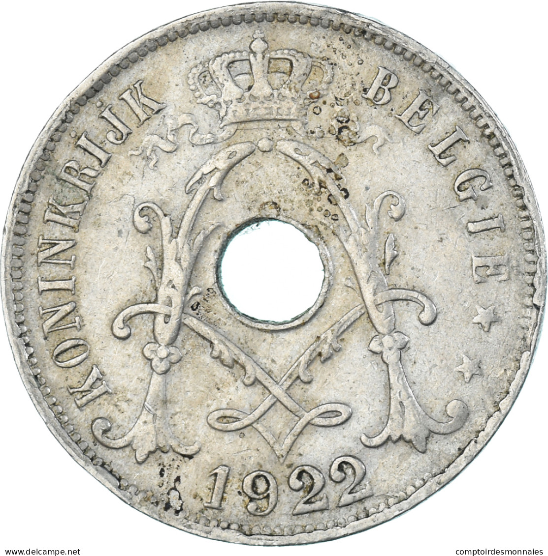 Monnaie, Belgique, 25 Centimes, 1922 - 25 Centimes