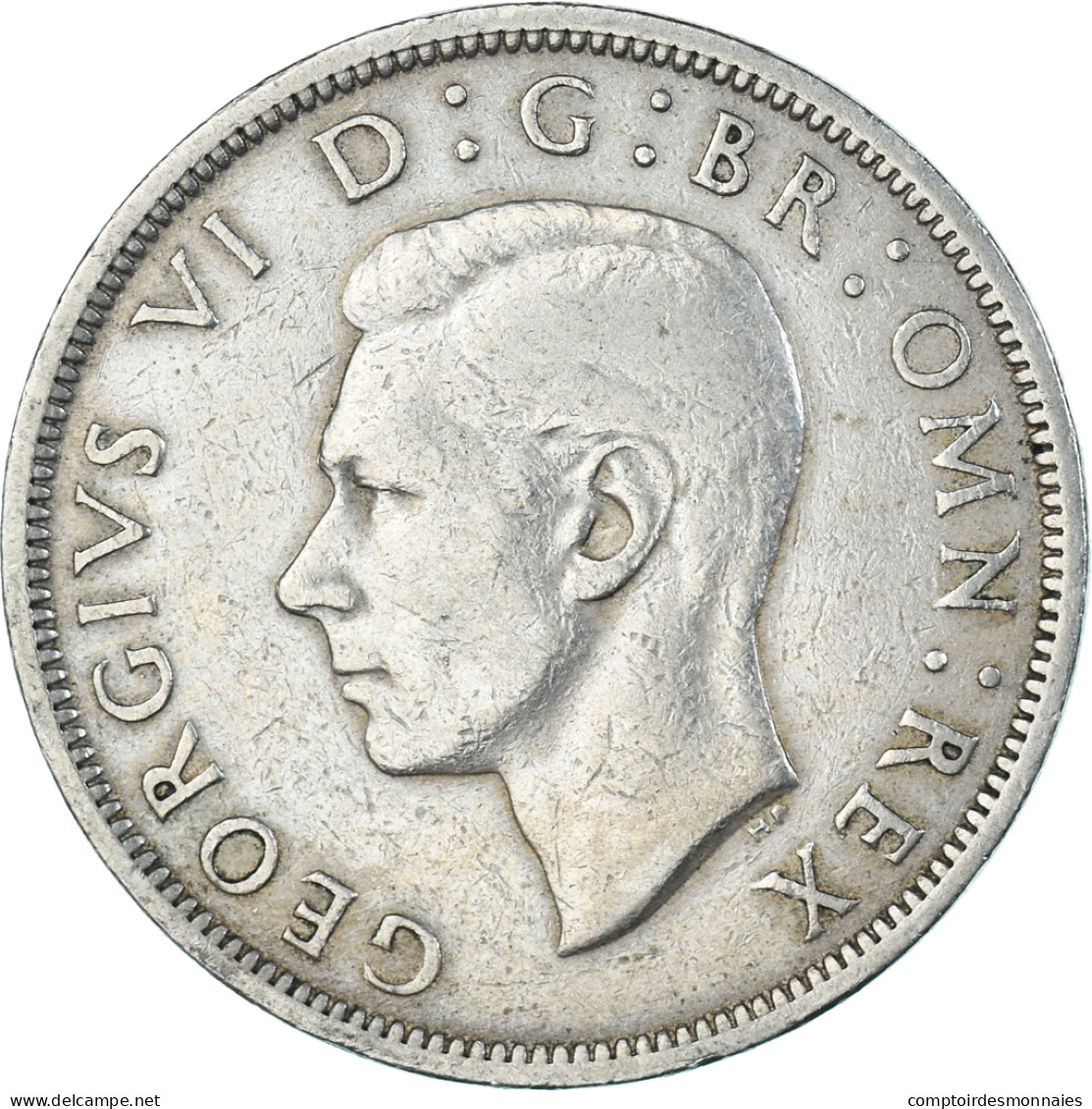 Monnaie, Grande-Bretagne, 1/2 Crown, 1949 - K. 1/2 Crown