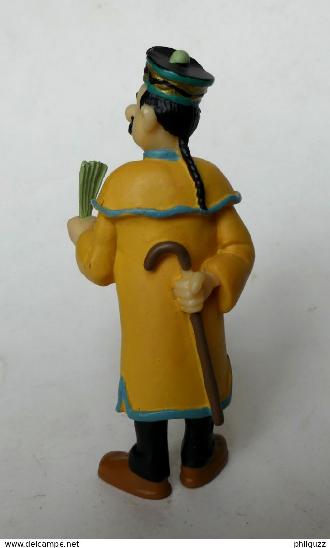 FIGURINE PLASTOY 2003 MOULINSART TINTIN - DUPOND DUPONT EN MANDARIN EVENTAIL FERME (1) - Tintin