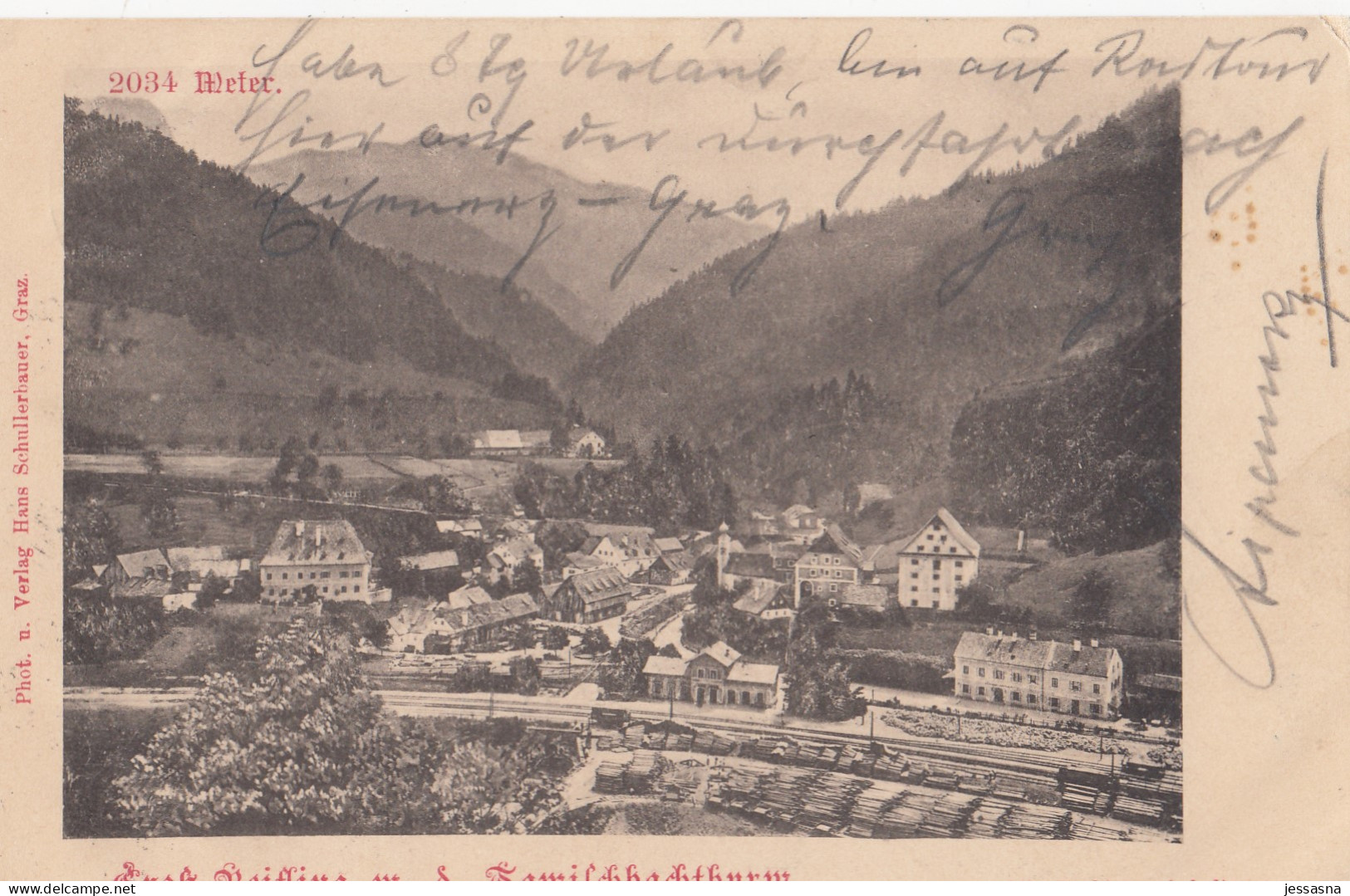 AK - Steiermark - Gross Reifling - Blick Auf Den Alten Bahnhof - 1900 - Judenburg
