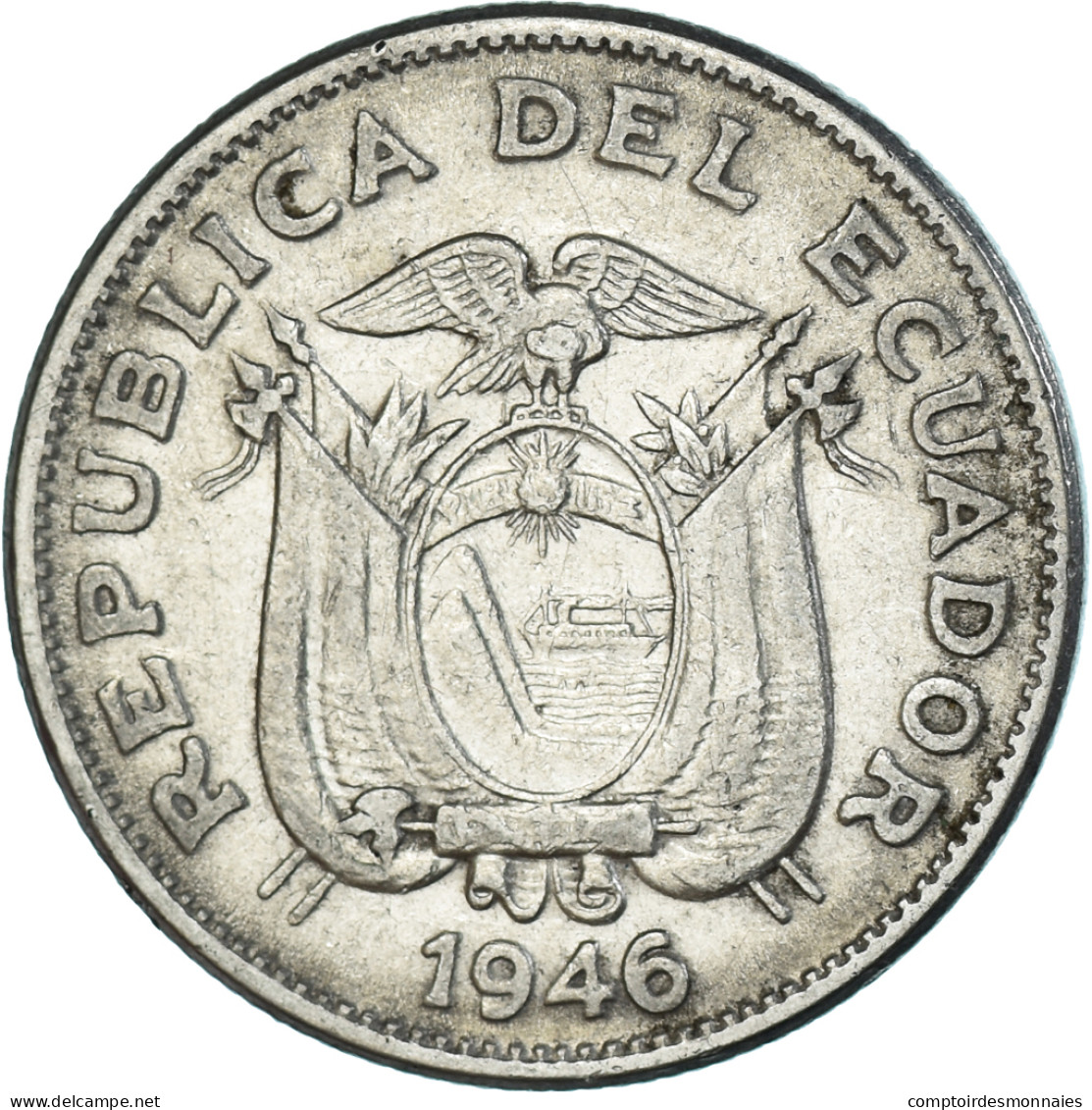 Monnaie, Équateur, Sucre, Un, 1946 - Equateur