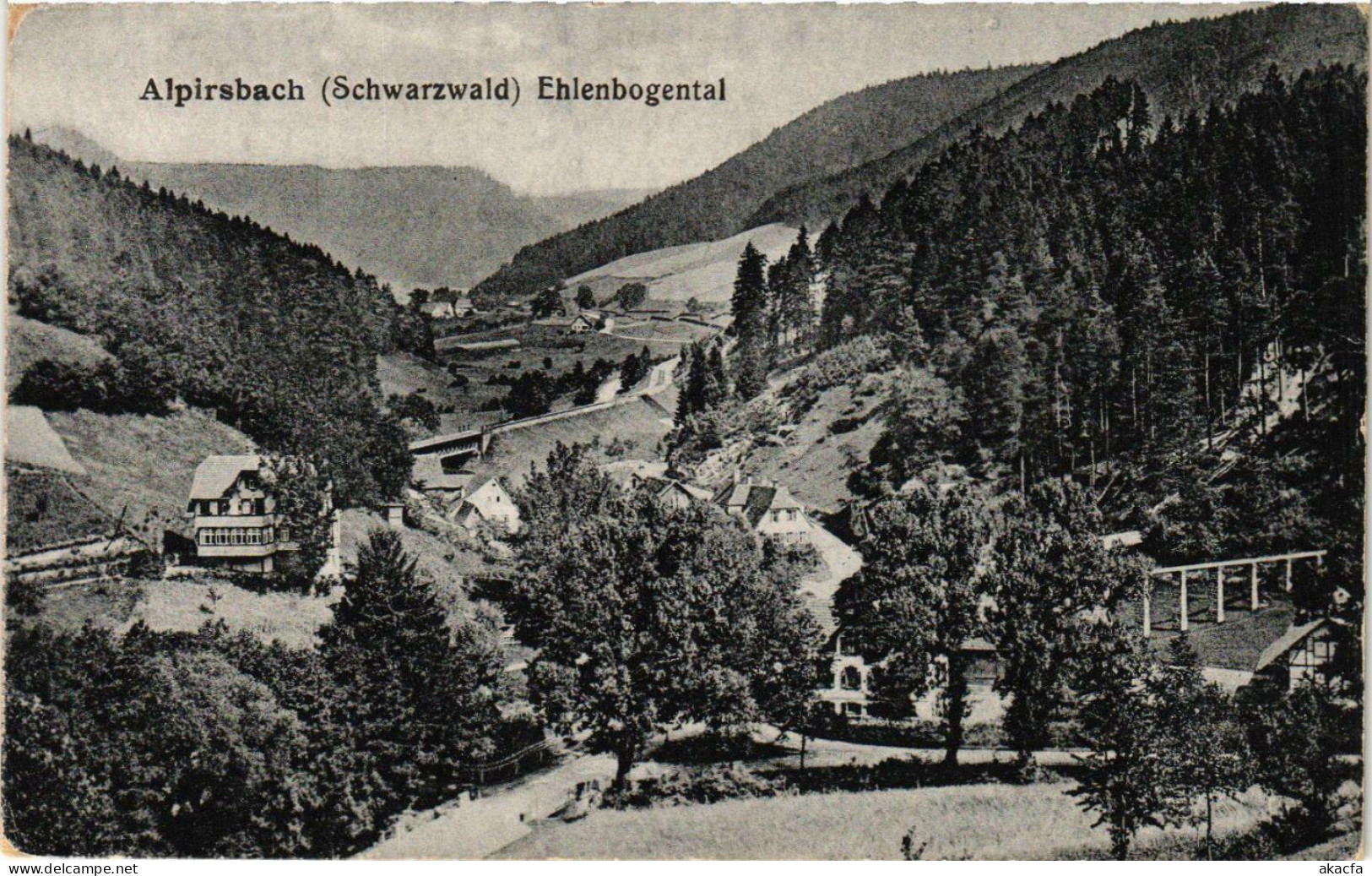 CPA AK ALPIRSBACH Ehlenbogertal GERMANY (863477) - Alpirsbach
