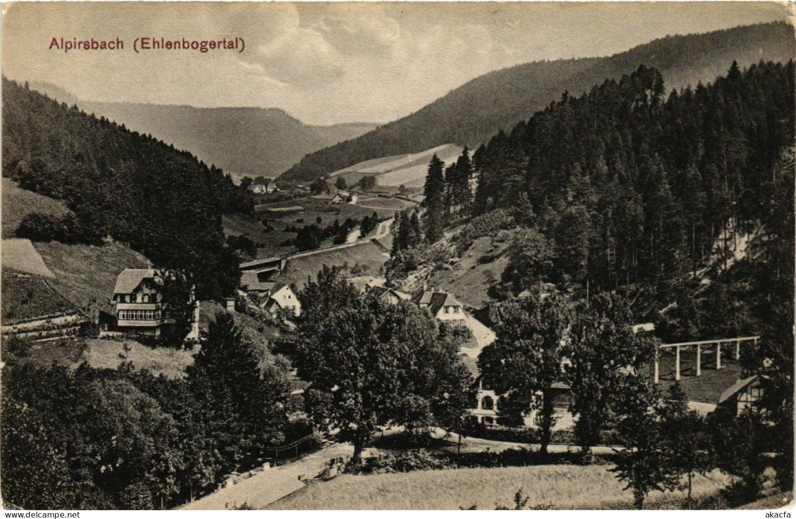 CPA AK ALPIRSBACH Ehlenbogertal GERMANY (863527) - Alpirsbach