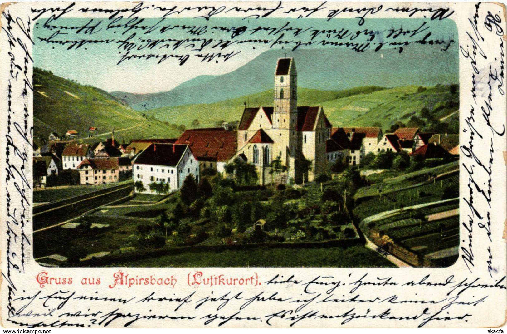 CPA AK Gruss Aus ALPIRSBACH GERMANY (863539) - Alpirsbach