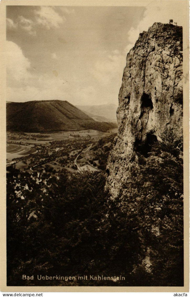 CPA AK BAD ÜBERKINGEN Mit Kahlenstein GERMANY (863745) - Bad Überkingen