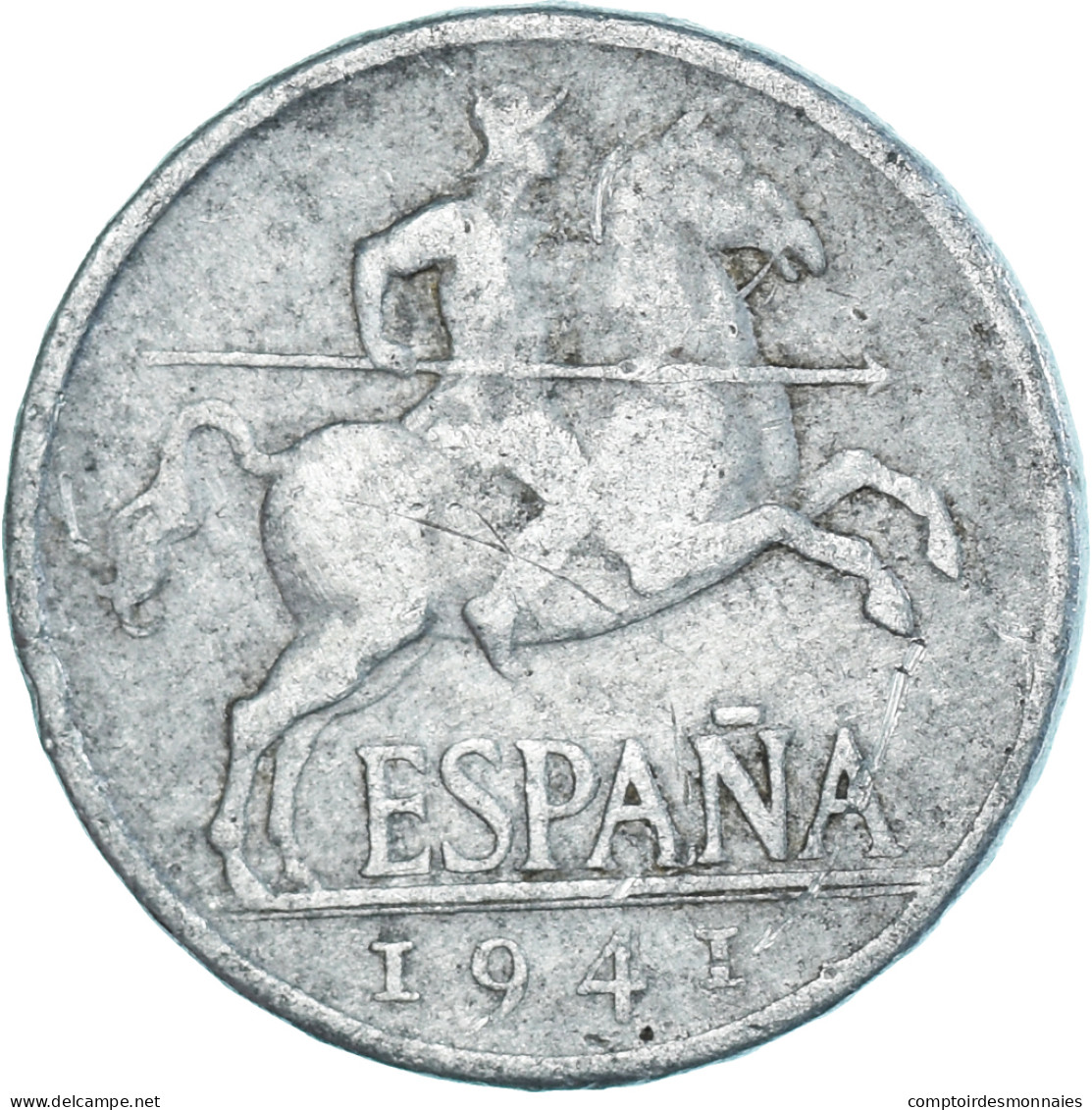 Monnaie, Espagne, 5 Centimos, 1941 - 5 Centesimi
